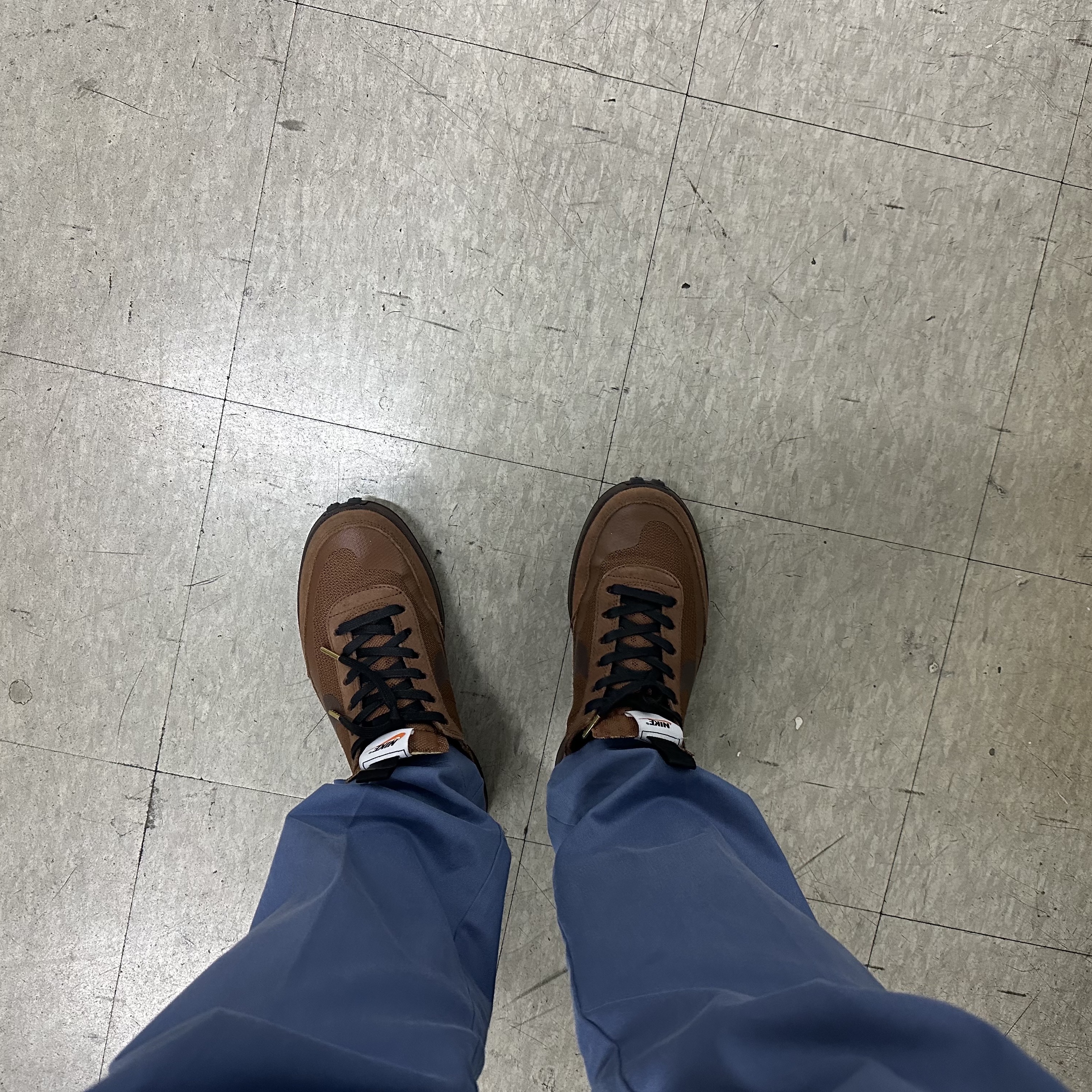 Nike x Tom Sachs General Purpose Shoe Brown 착용 스타일