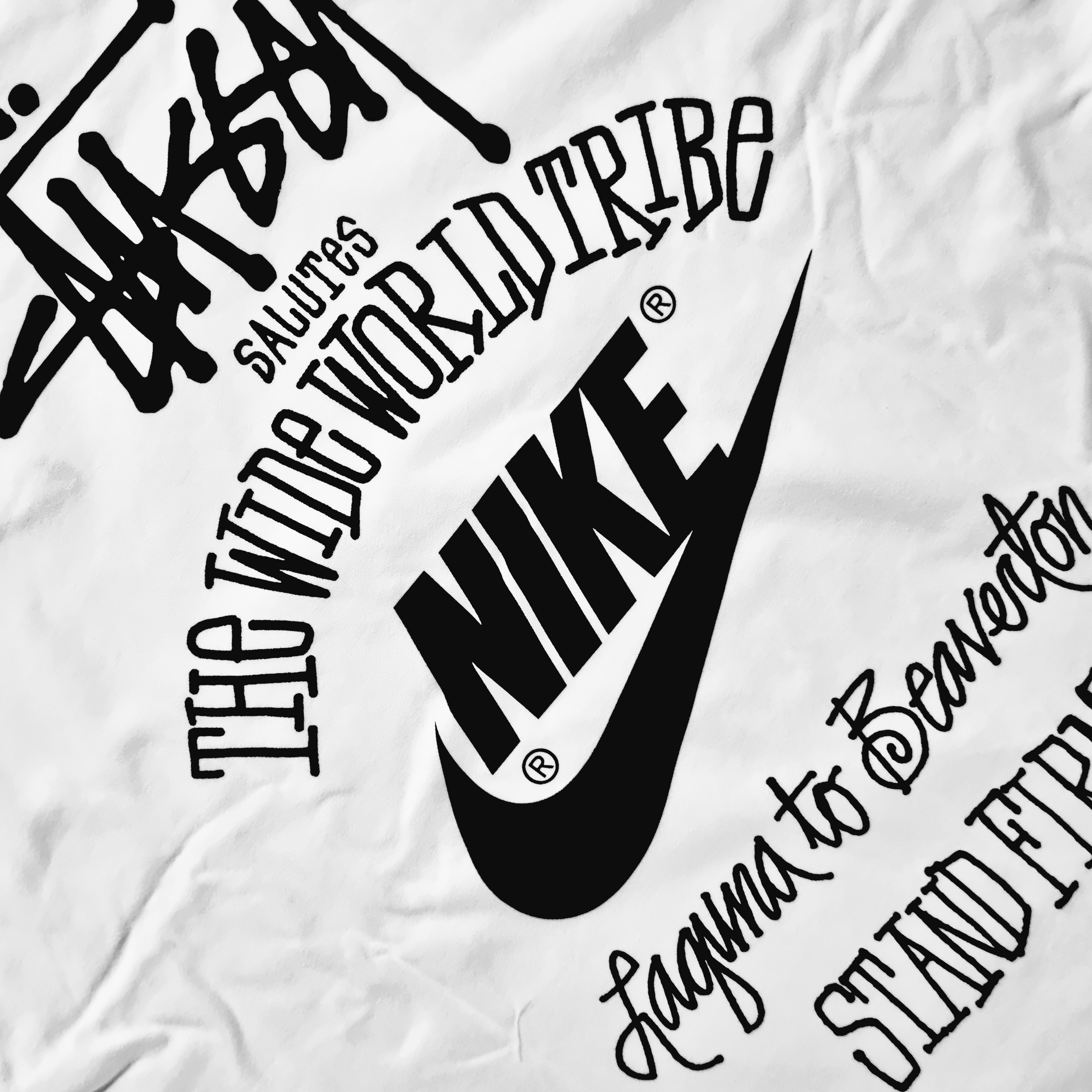Nike x Stussy T-Shirt White (DV1774-100) 착용 스타일