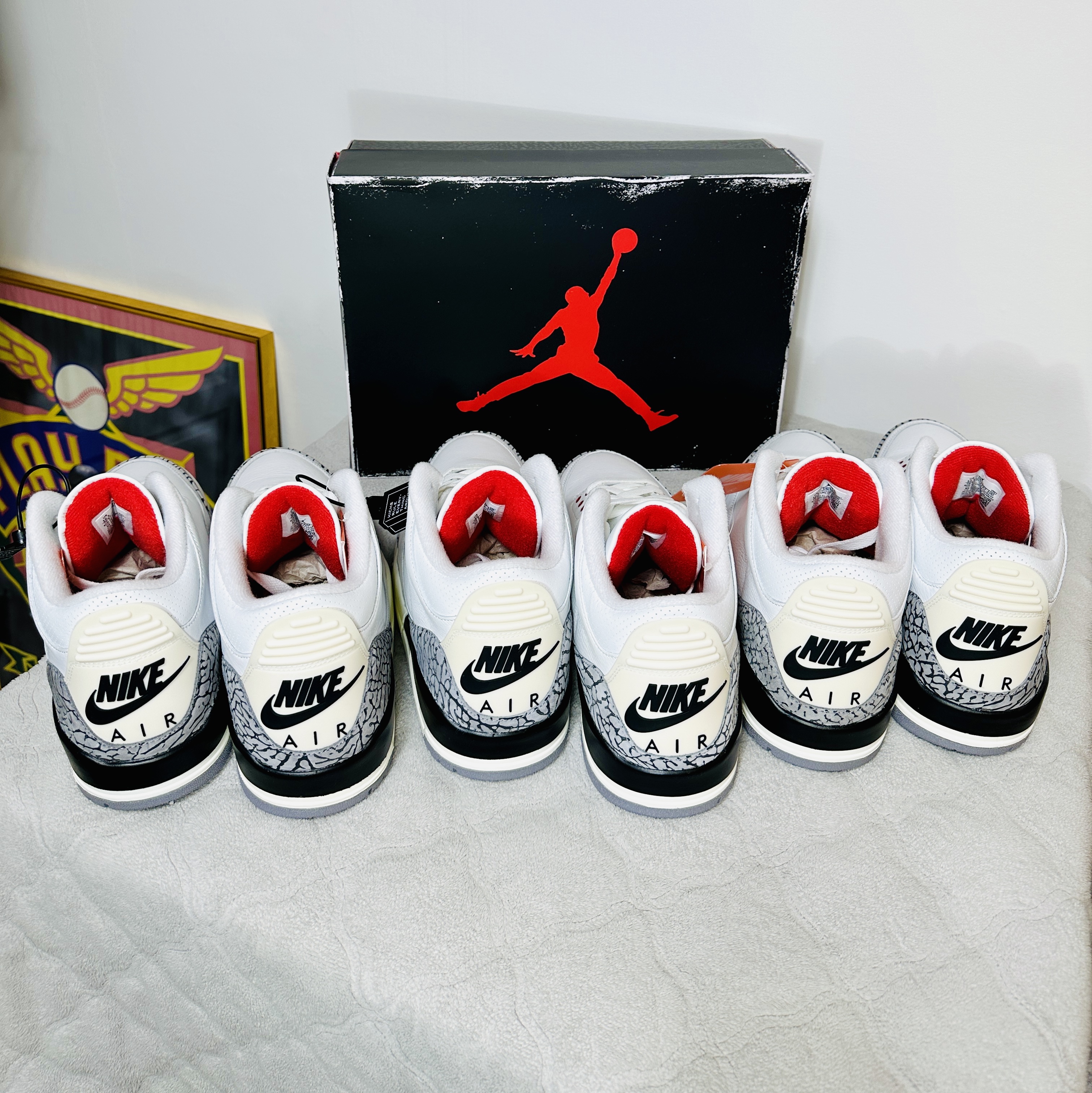 Jordan 3 Retro White Cement Reimagined 착용 스타일 - 3