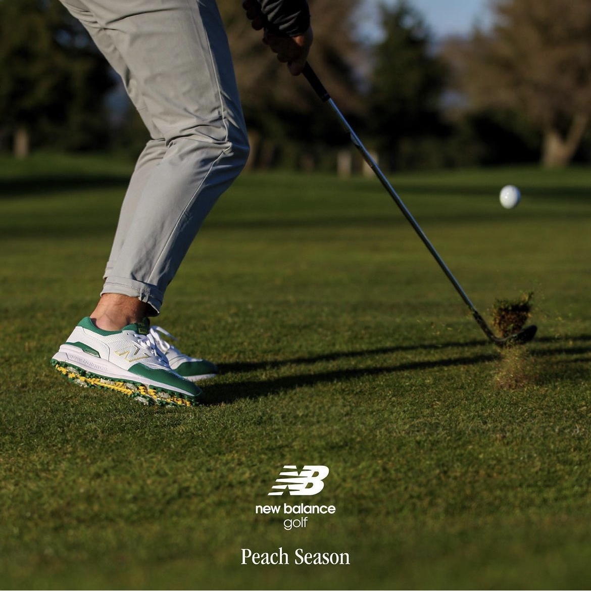 New Balance 997 Golf White Green 착용 스타일 - 2