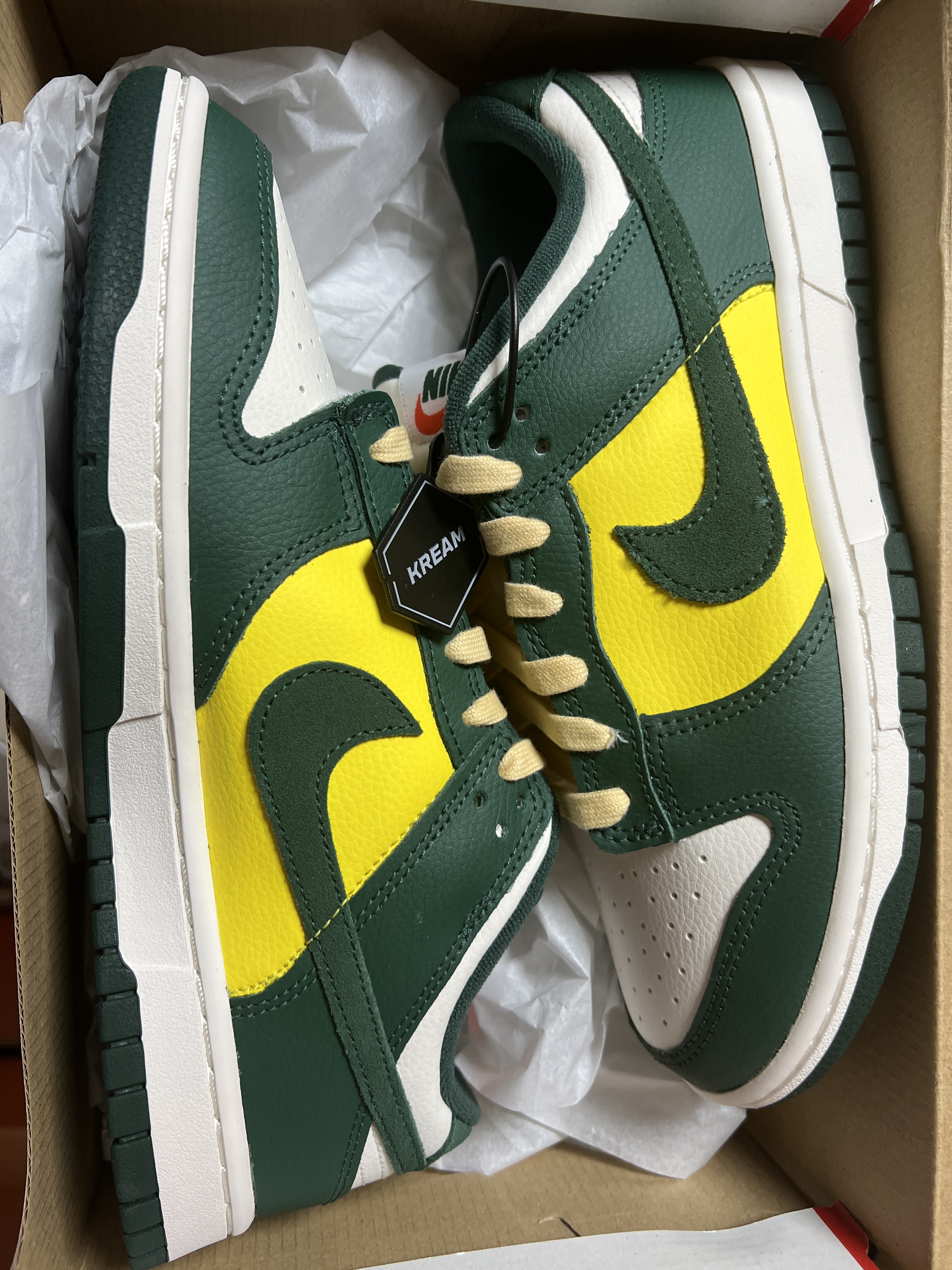 (W) Nike Dunk Low SE Opti Noble Green 착용 스타일