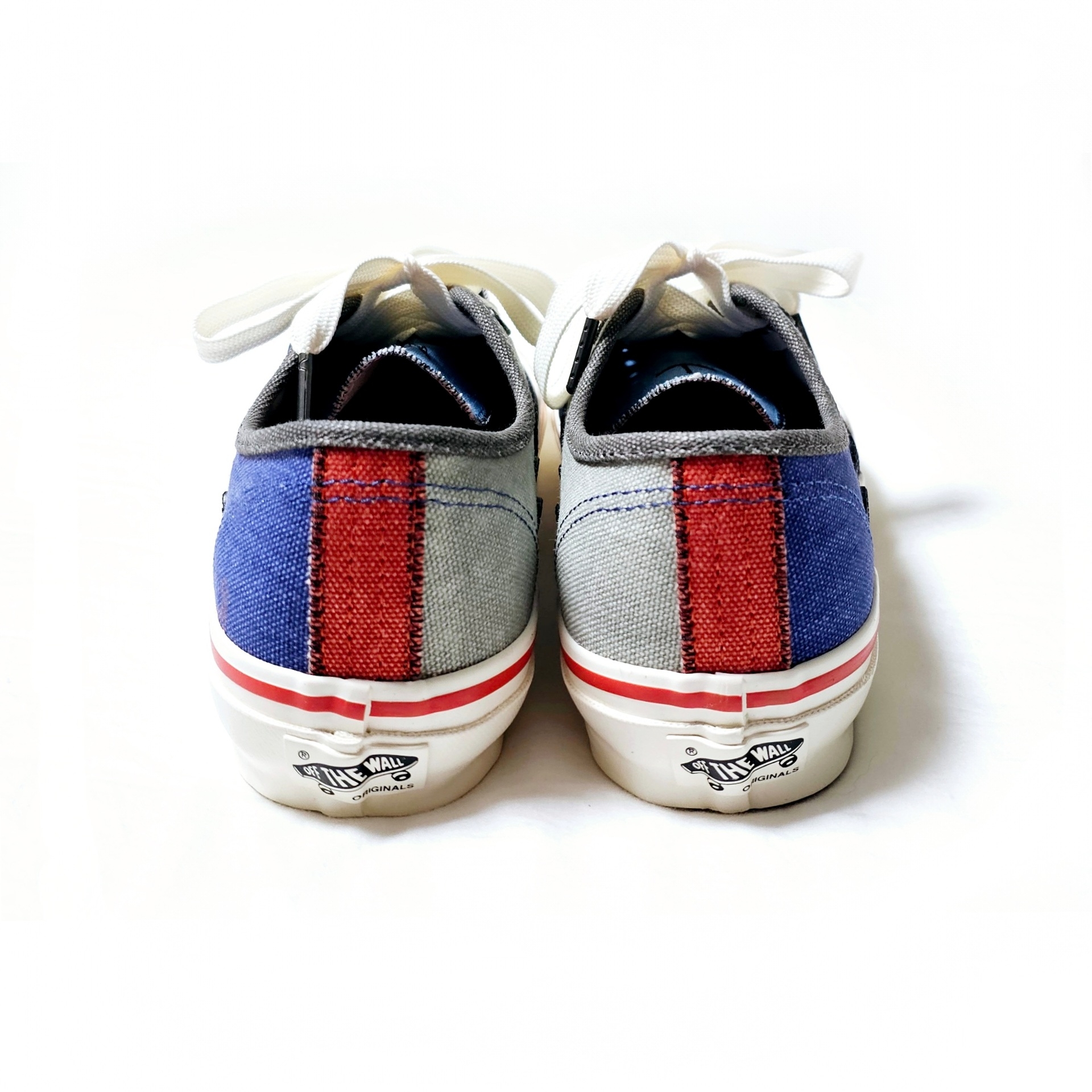 Vans Vault x Nigel Cabourn OG Authentic LX Crazy Navy Mix 착용 스타일 - 4