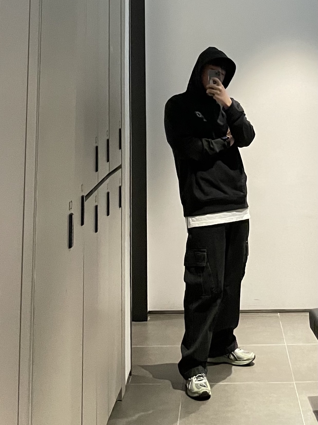 Palace P-3 Snake Applique Hood Black - 23SS, Asics Jog 100 S Sheet Rock - 2E Wide 착용 스타일