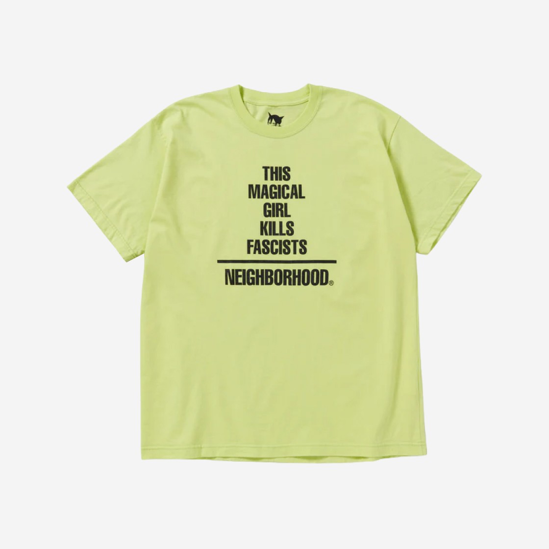 Neighborhood x Jun Inagawa SS-2 T-Shirt Neon Yellow 상세 이미지 2