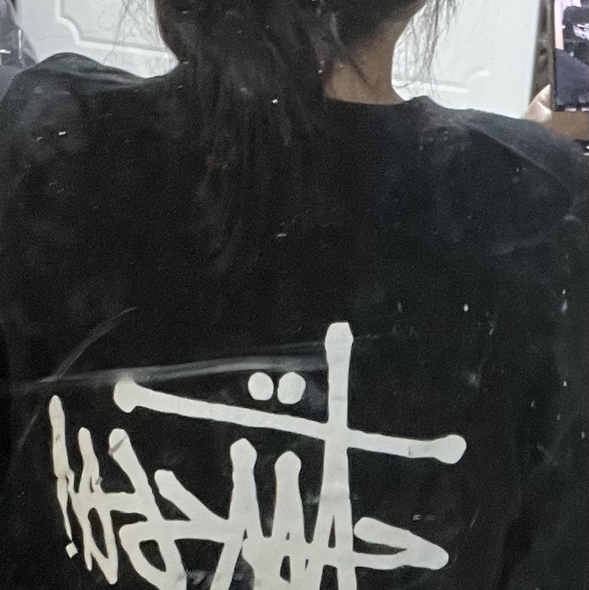 Stussy Basic Stussy T-Shirt Black 2022 착용 스타일