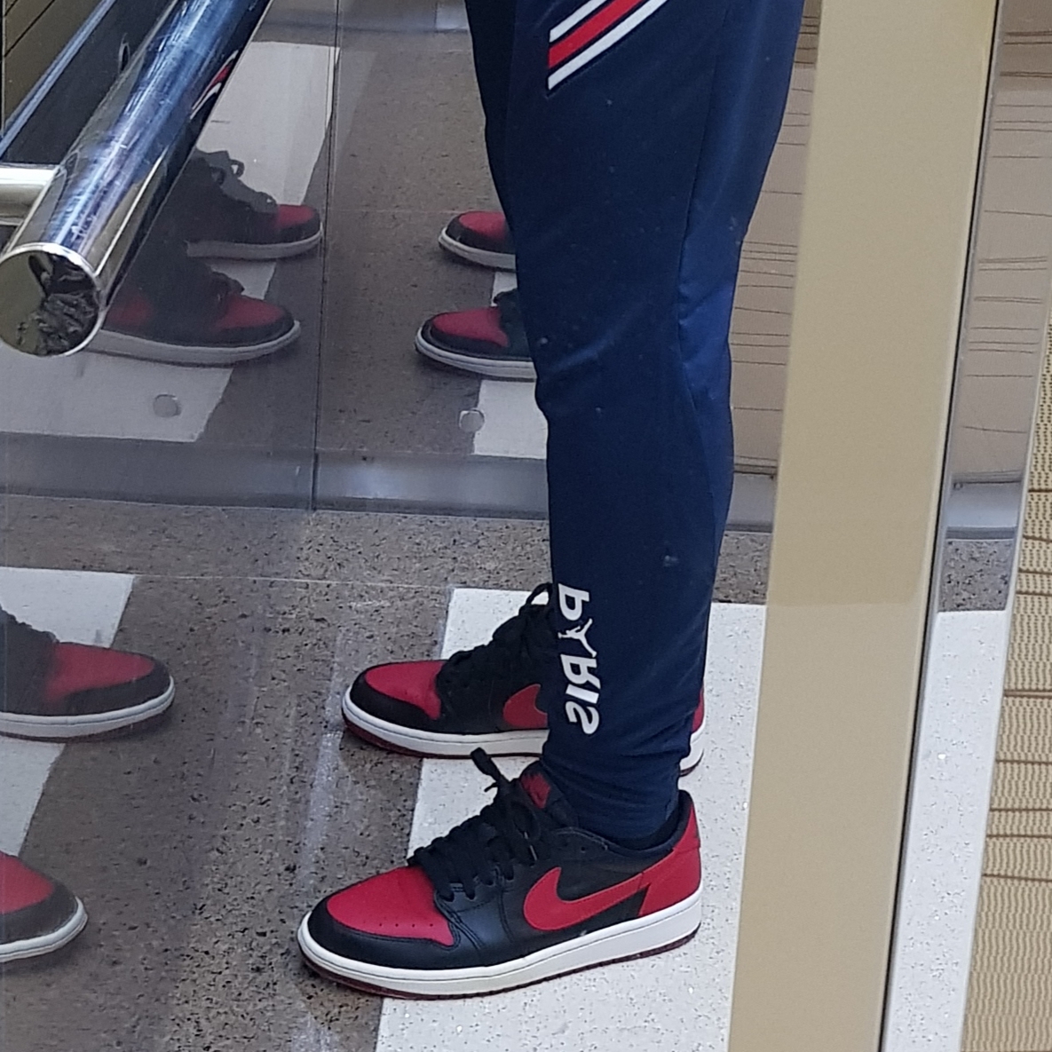 Jordan 1 Retro Low OG Bred 2015 착용 스타일