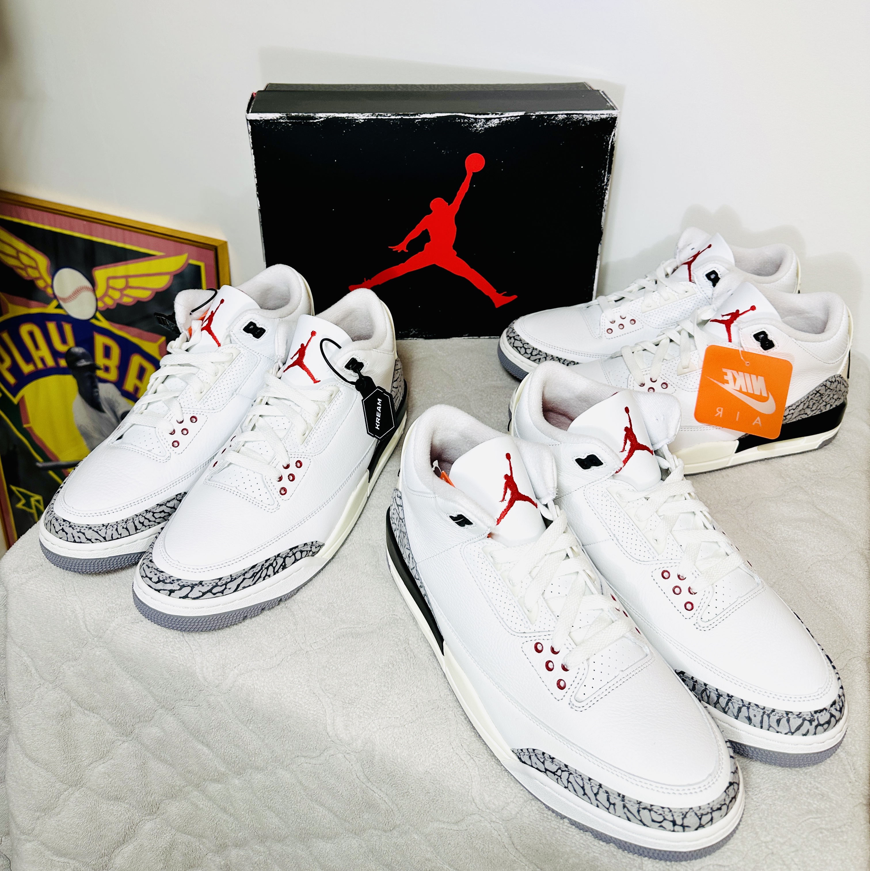 Jordan 3 Retro White Cement Reimagined 착용 스타일 - 2