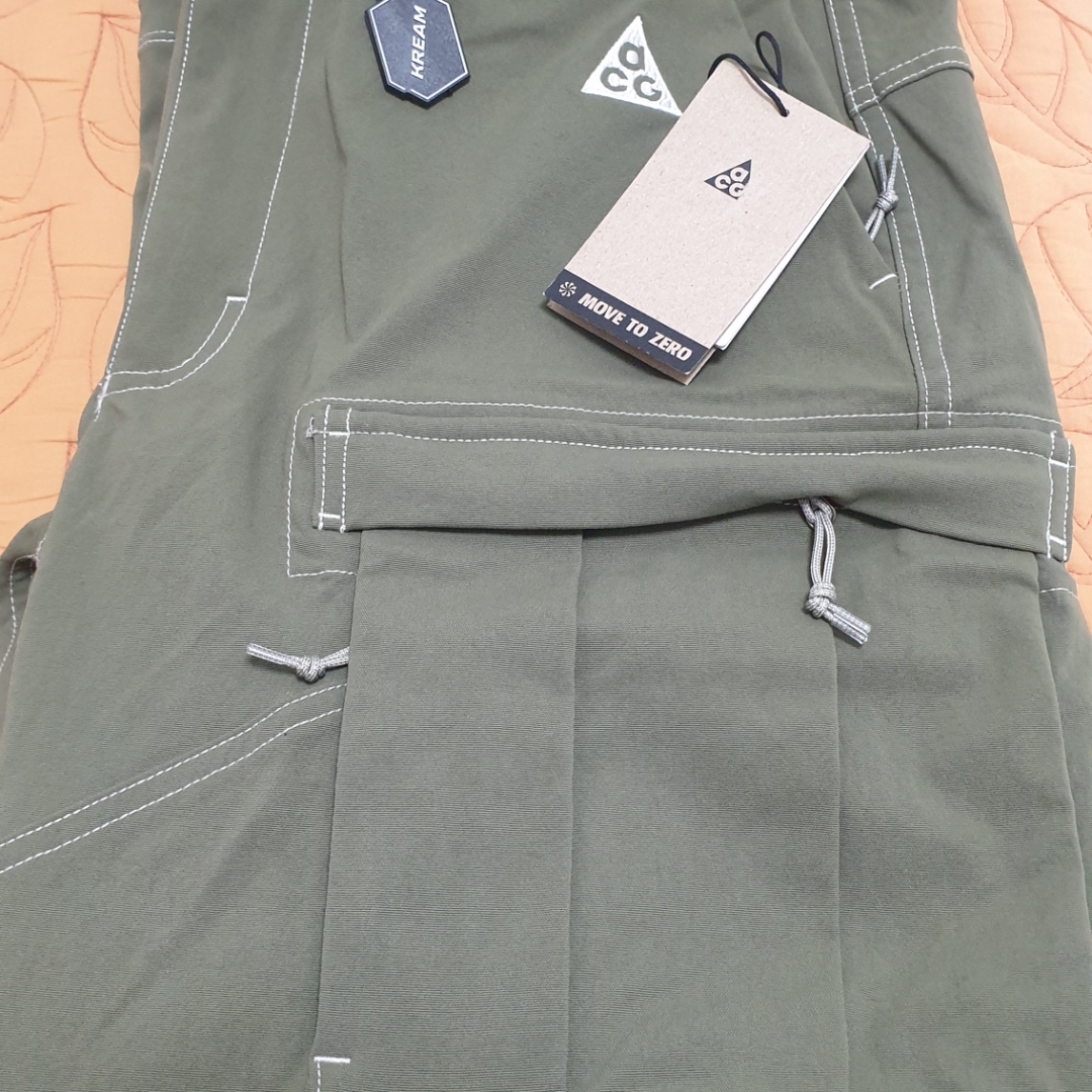 Nike ACG Smith Summit Cargo Pants Medium Olive - Asia 착용 스타일