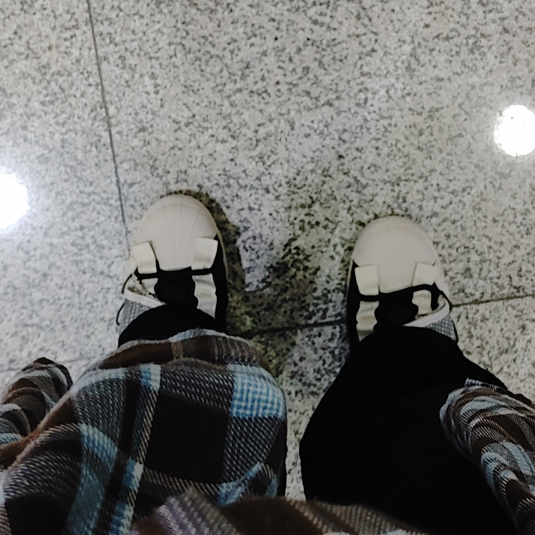Adidas Superstar Bliss Core Black 착용 스타일