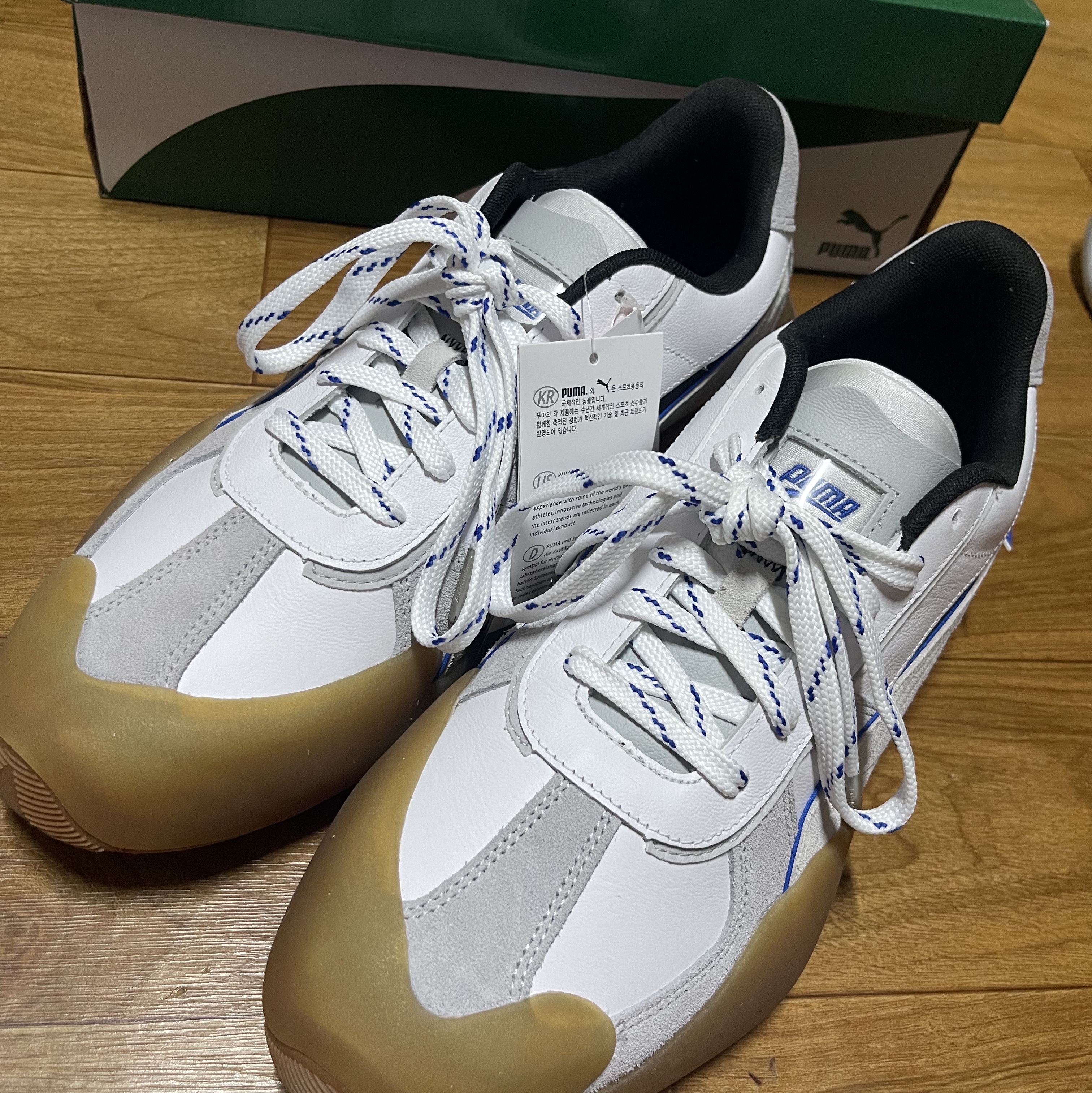 Puma Vaderon White 착용 스타일