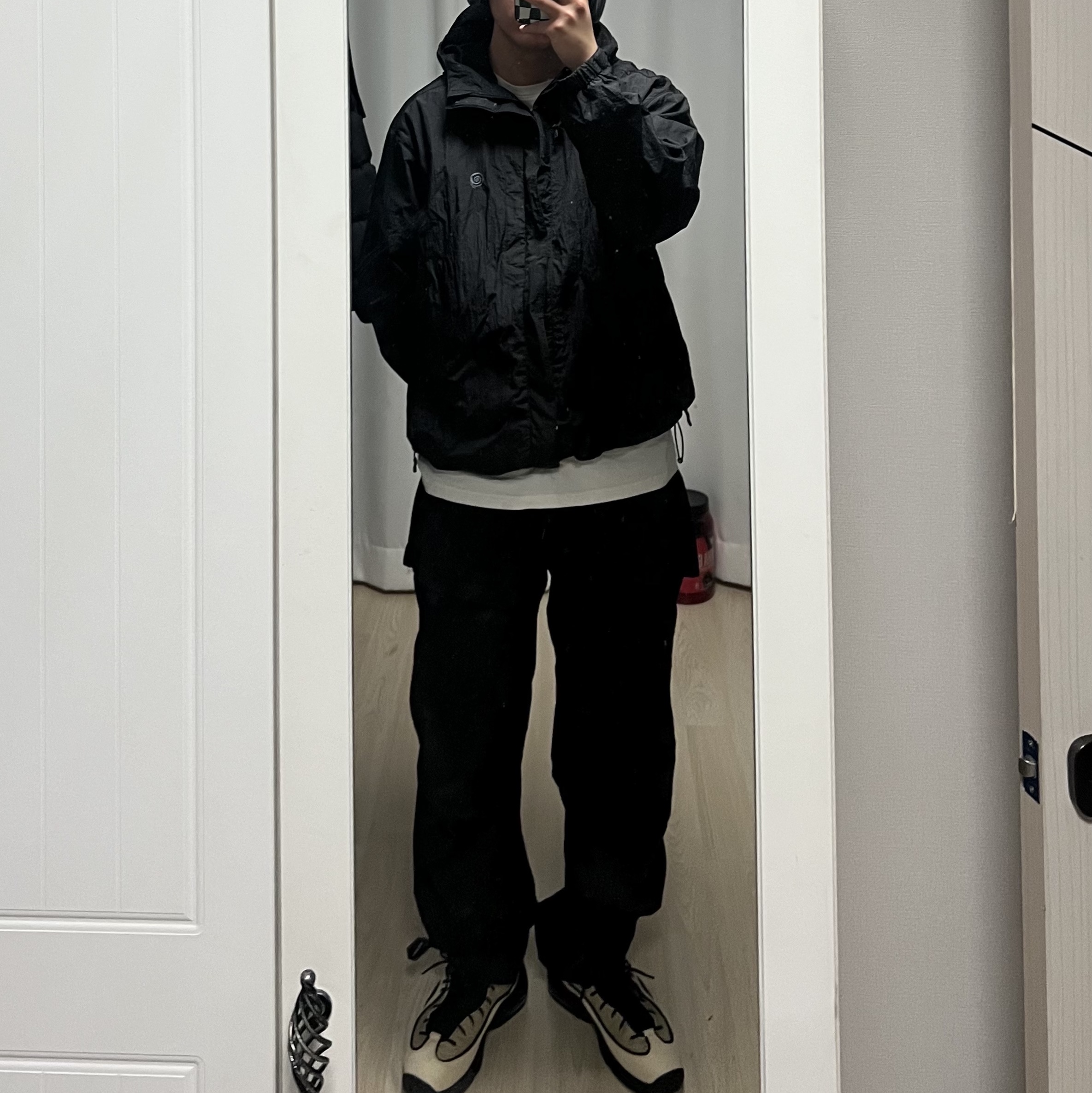 Nike x Stussy Air Penny II Rattan and Limestone 착용 스타일