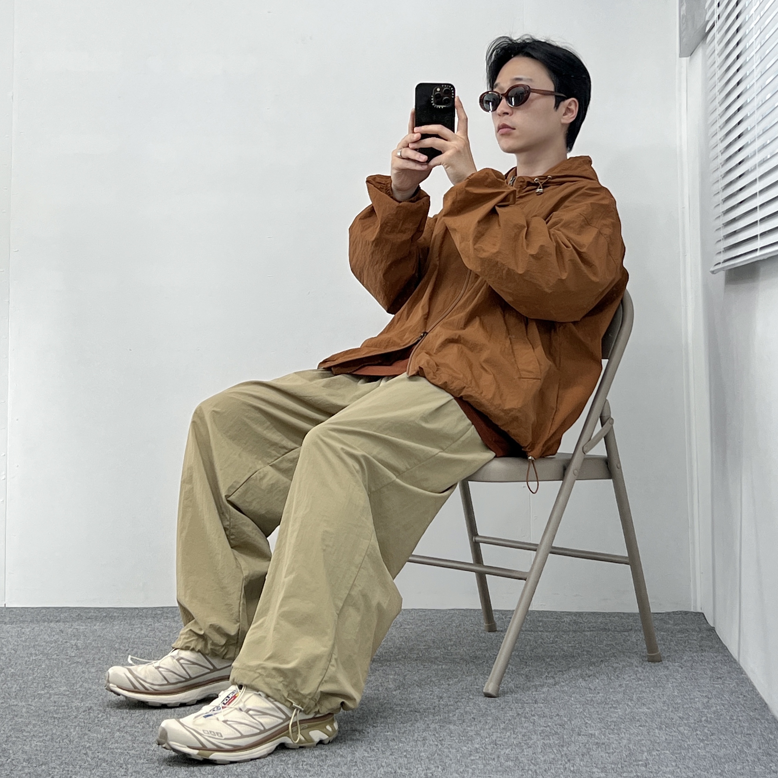 Salomon XT-6 Turtledove 착용 스타일