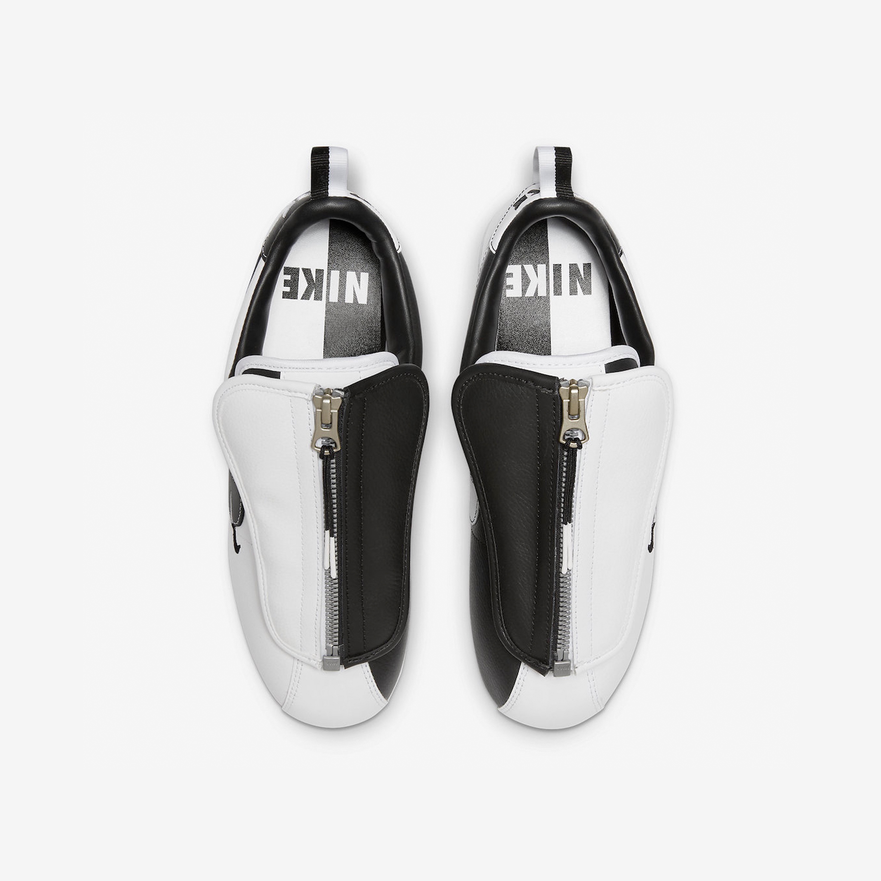 Nike x Clot Cortez SP Black White 착용 스타일 - 4