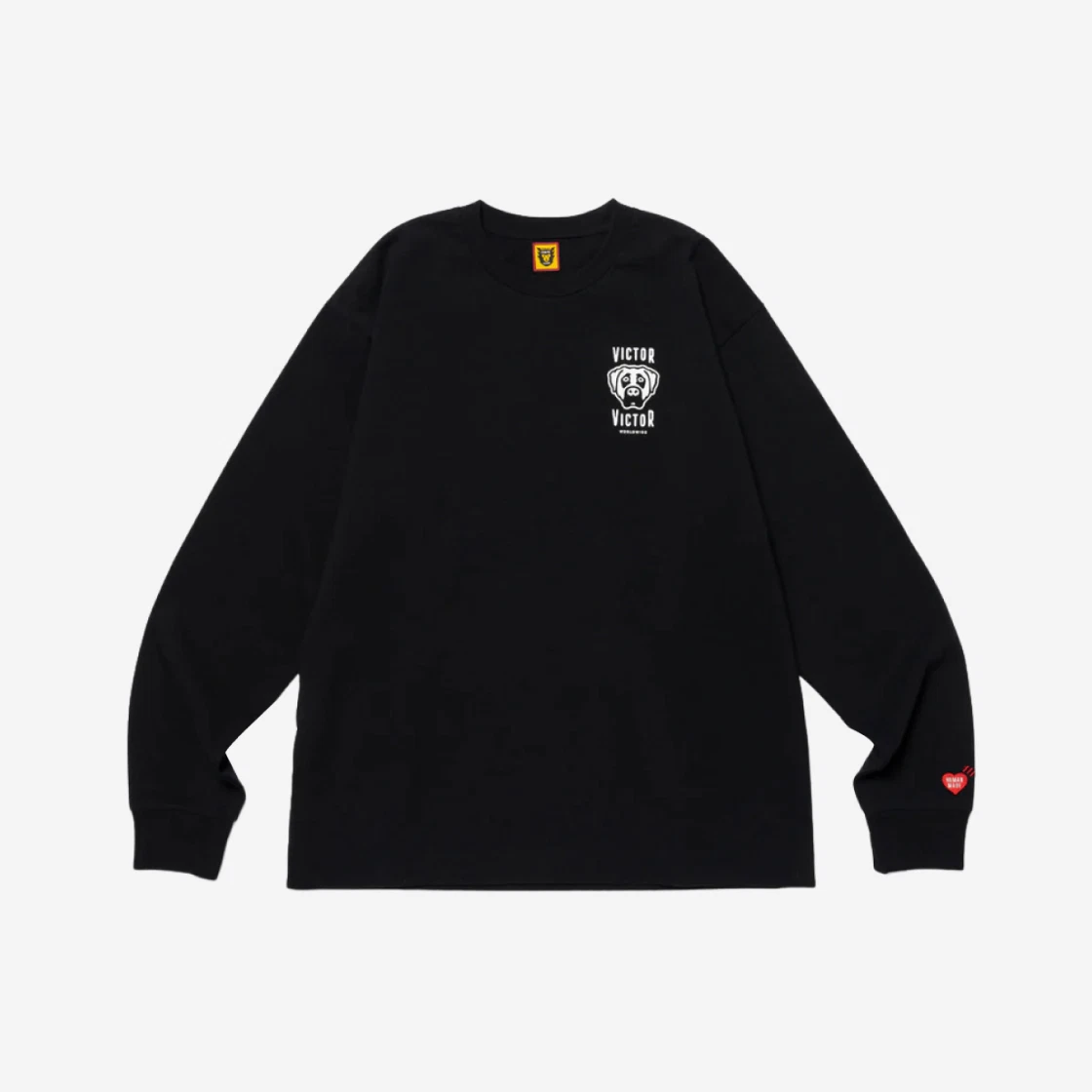 빅터 빅터 롱슬리브 티셔츠 블랙 | Victor Victor | KREAM Victor Victor L/S T-Shirt Black