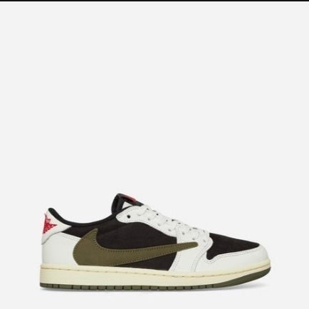 (W) Jordan 1 x Travis Scott Retro Low OG SP Medium Olive 착용 스타일