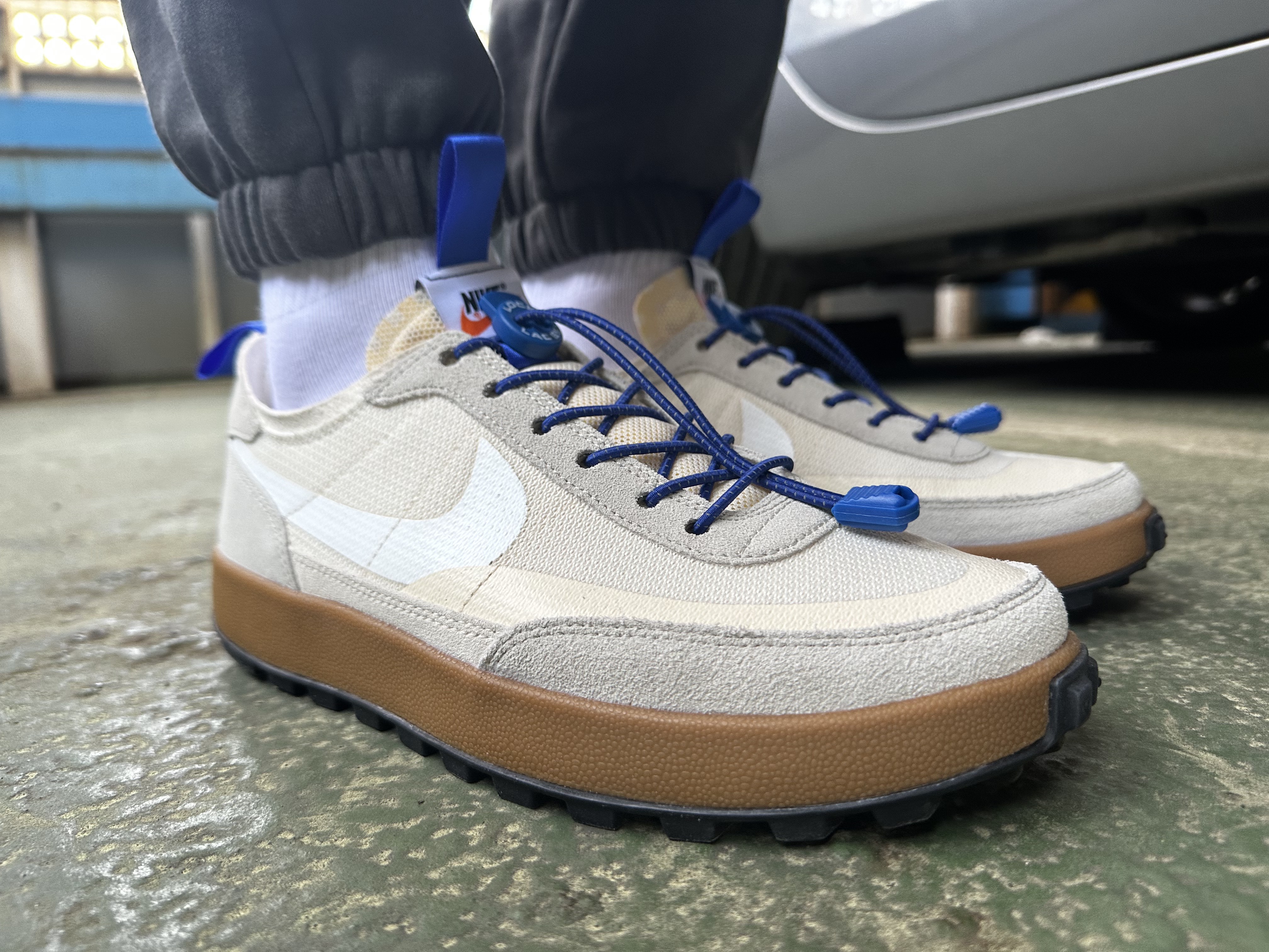 Nike x Tom Sachs General Purpose Shoe Light Cream 착용 스타일