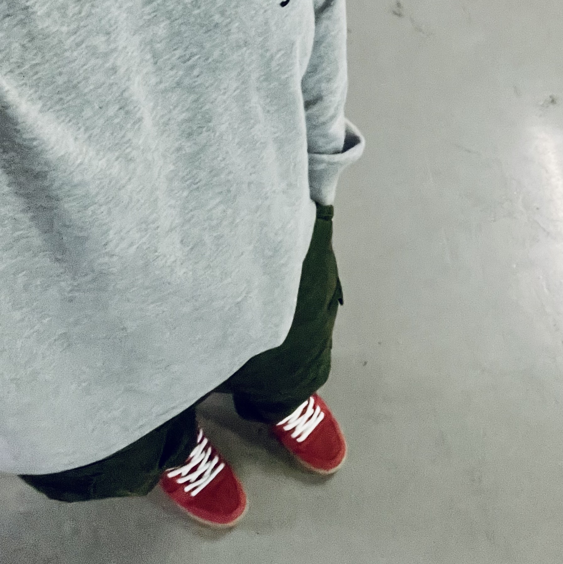 IAB Studio Long Sleeve Gray, Nike SB Dunk Low Adobe 착용 스타일