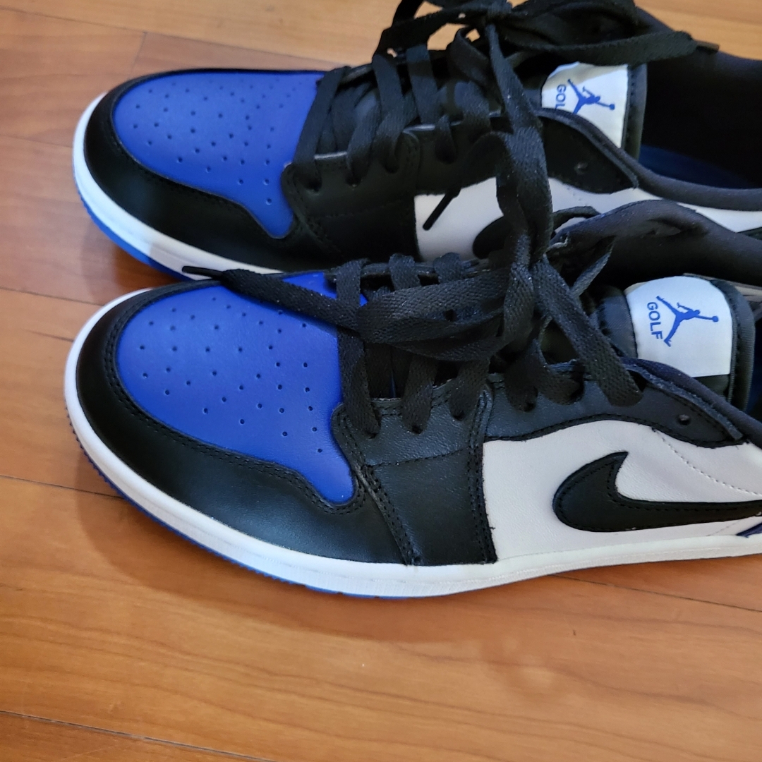 Jordan 1 Low Golf Sport Royal 착용 스타일 - 1