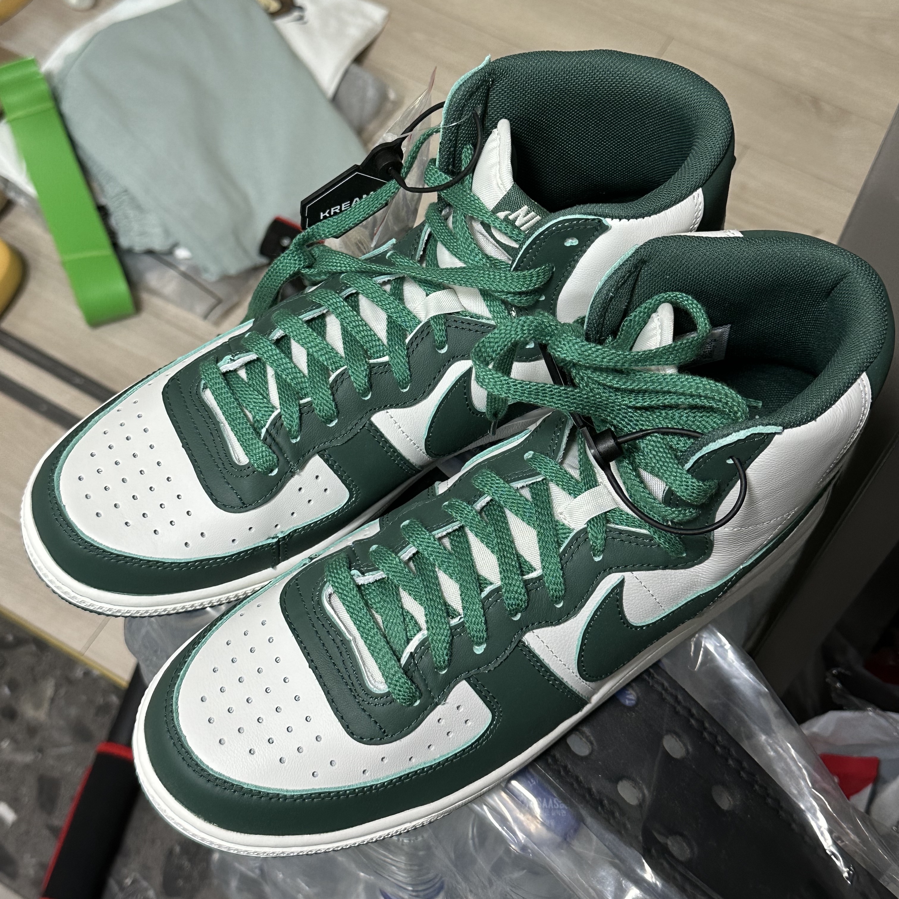 Nike Terminator High Noble Green 착용 스타일
