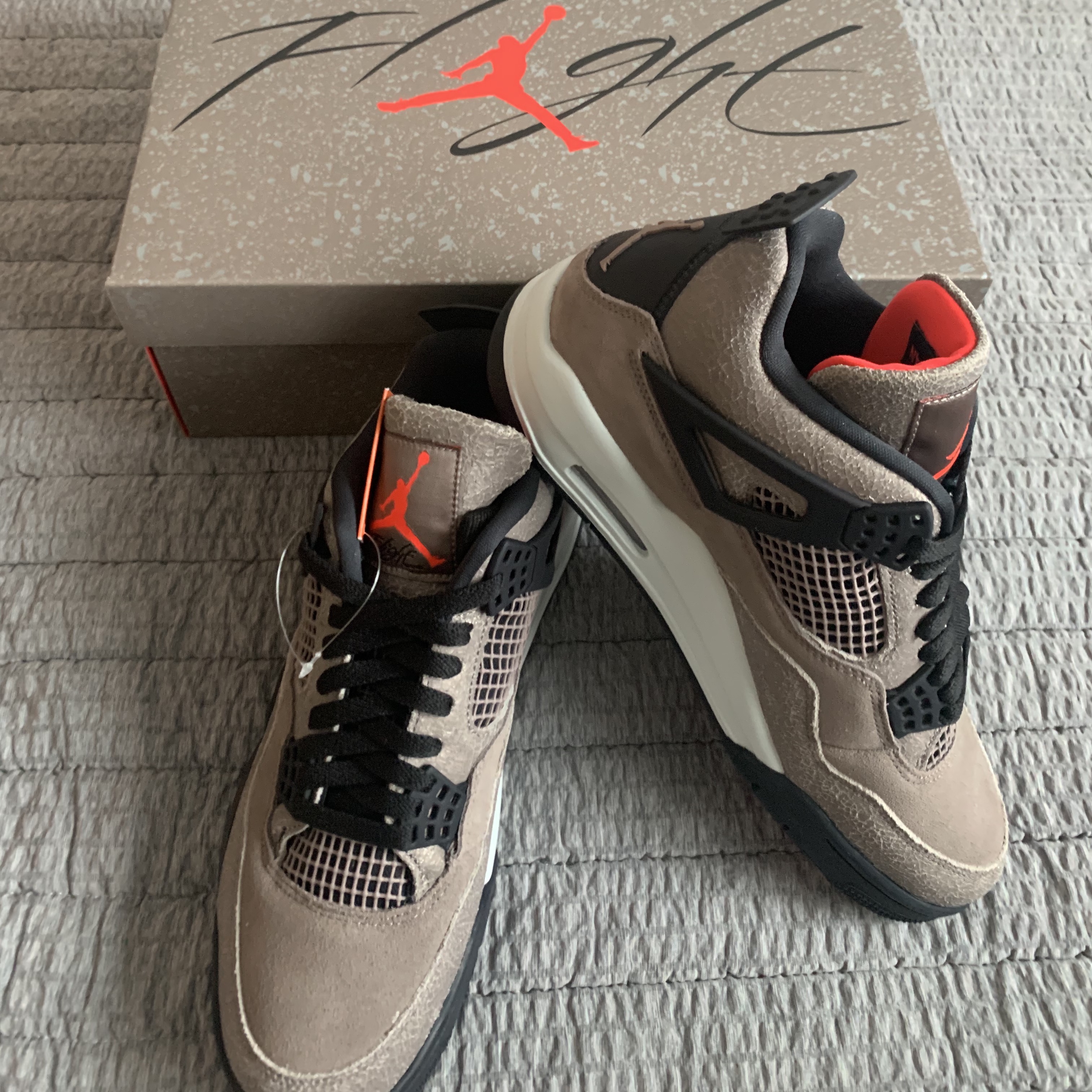 Jordan 4 Retro Taupe Haze 착용 스타일