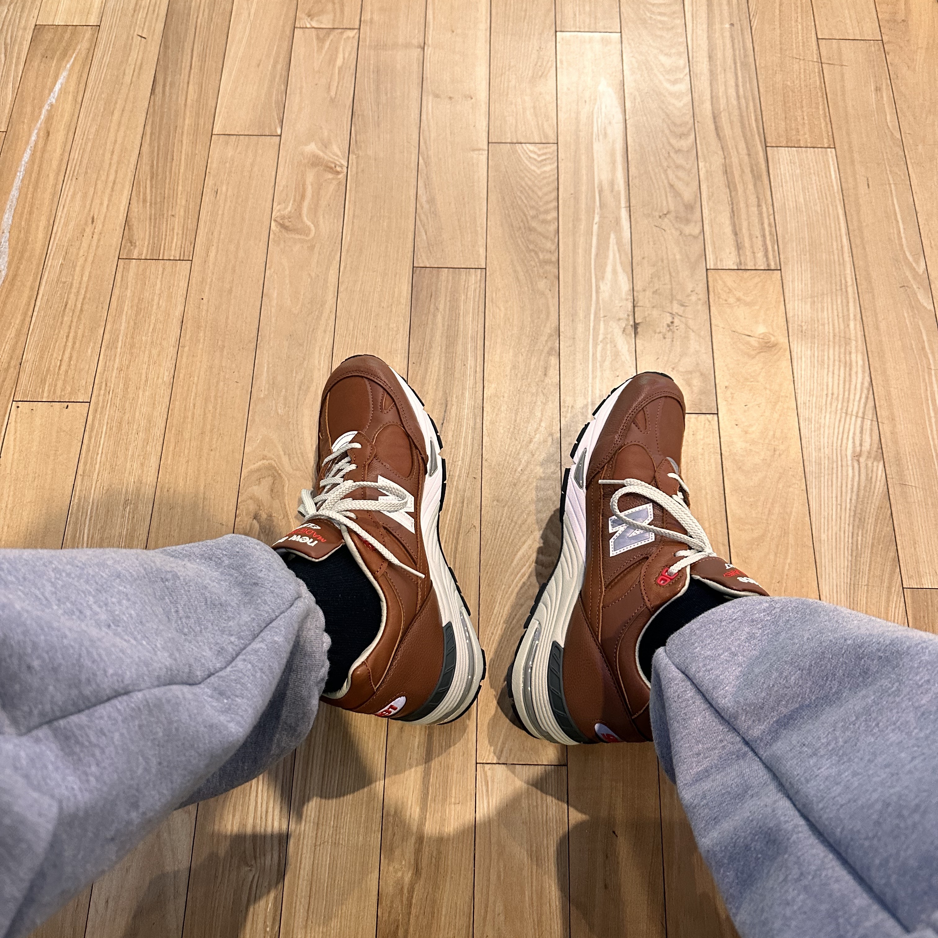New Balance 991 Made in UK Elite Gent 착용 스타일