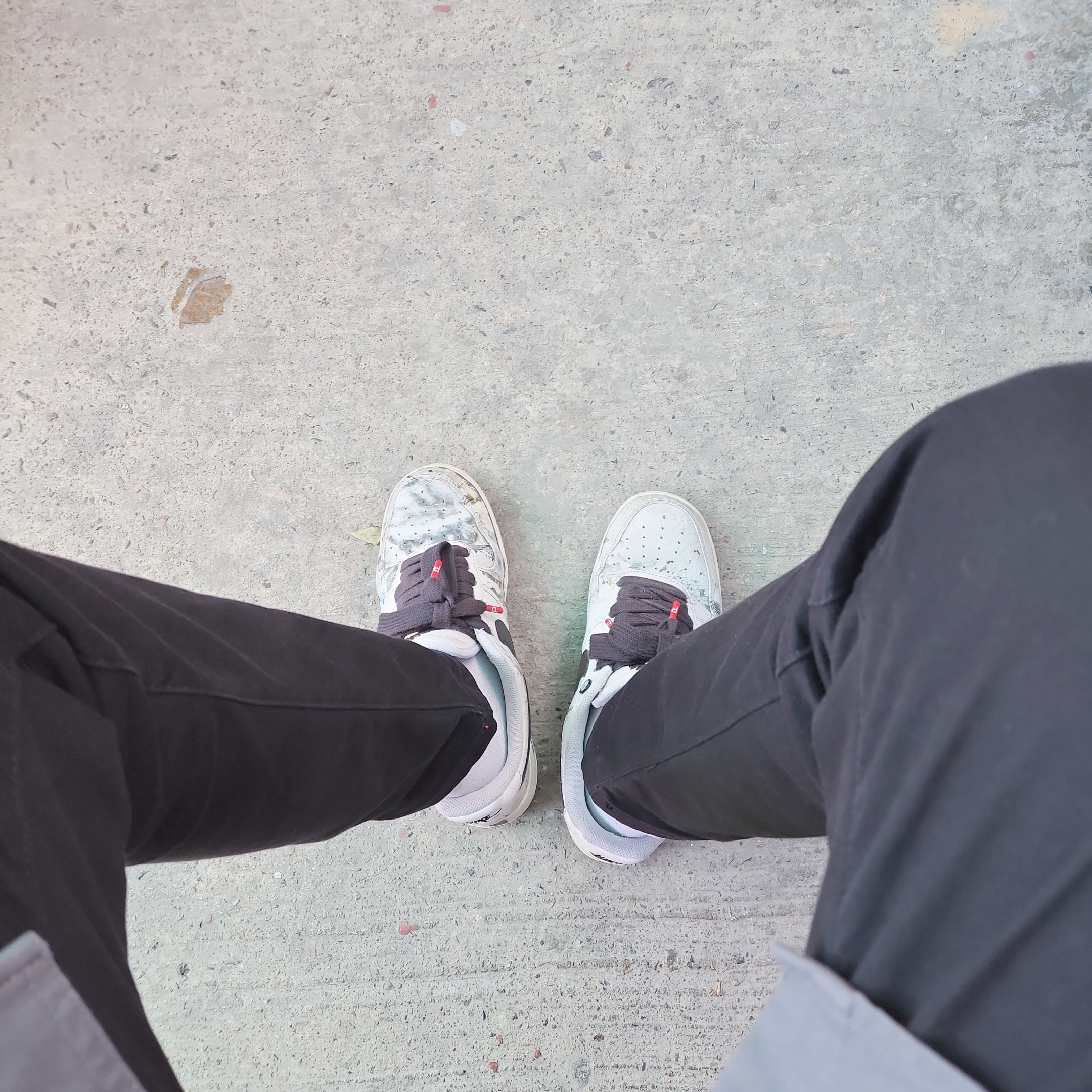 Nike x Peaceminusone Air Force 1 Low Para-Noise 2.0 착용 스타일