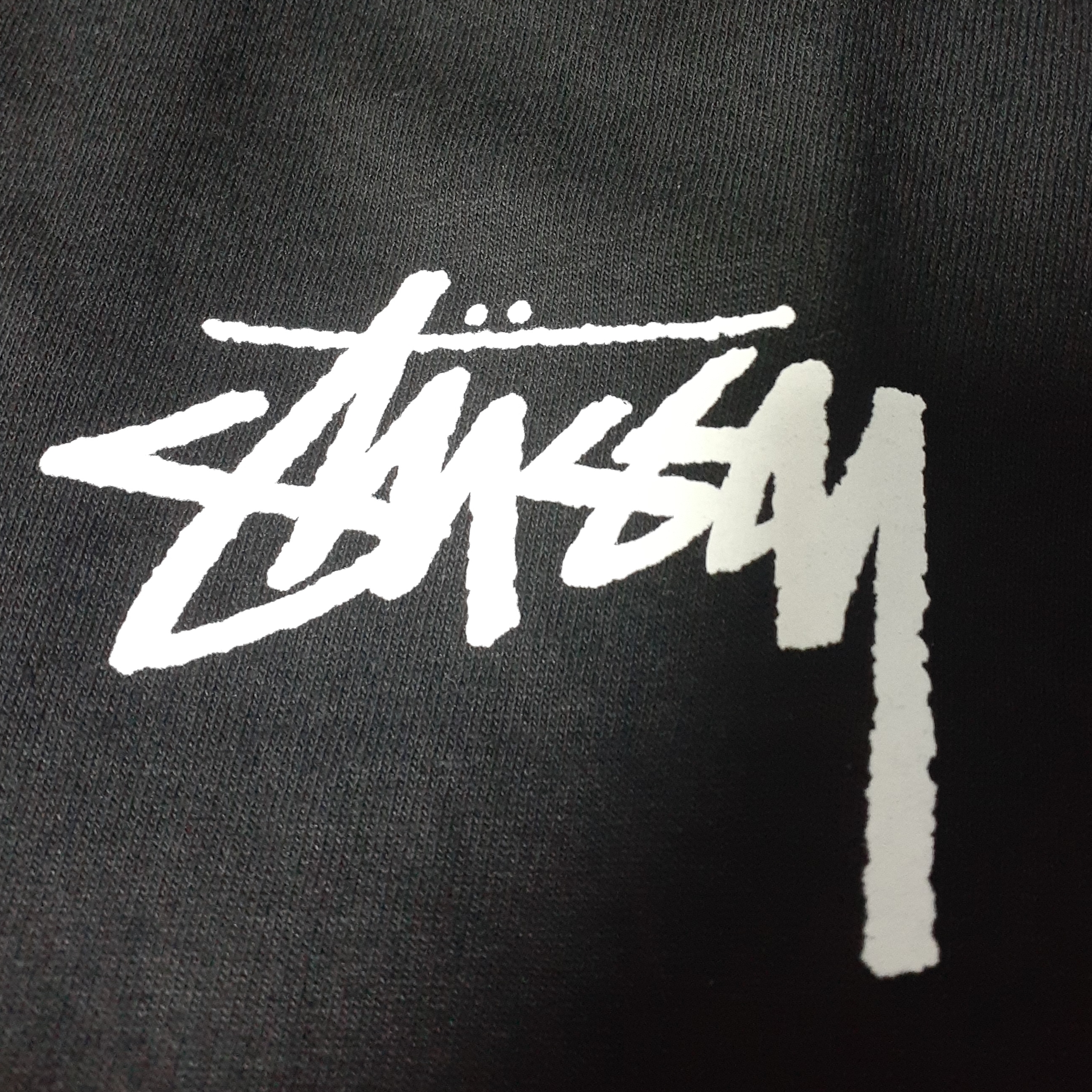 Stussy Plush T-Shirt Black 착용 스타일 - 2