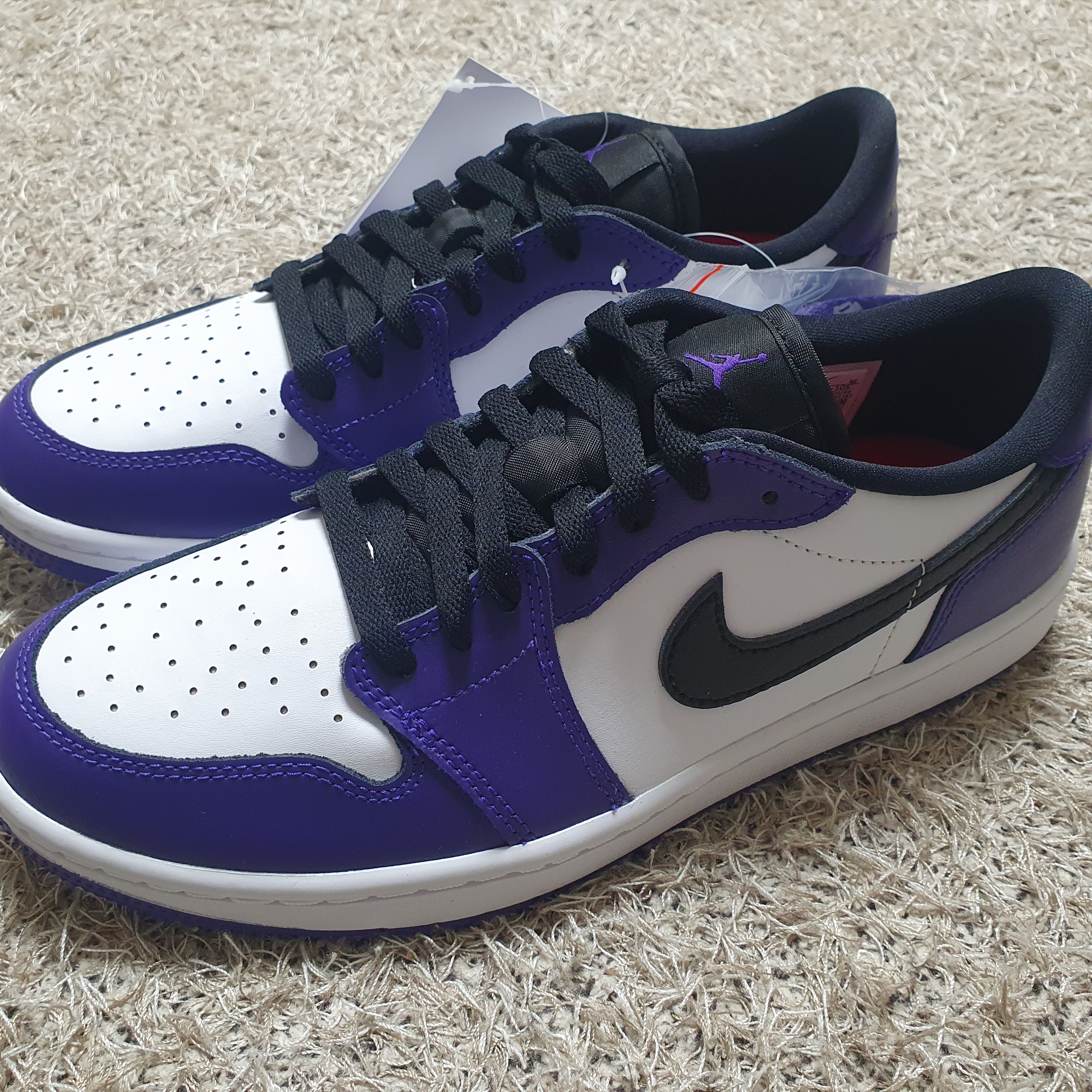 Jordan 1 Low Golf Court Purple 착용 스타일