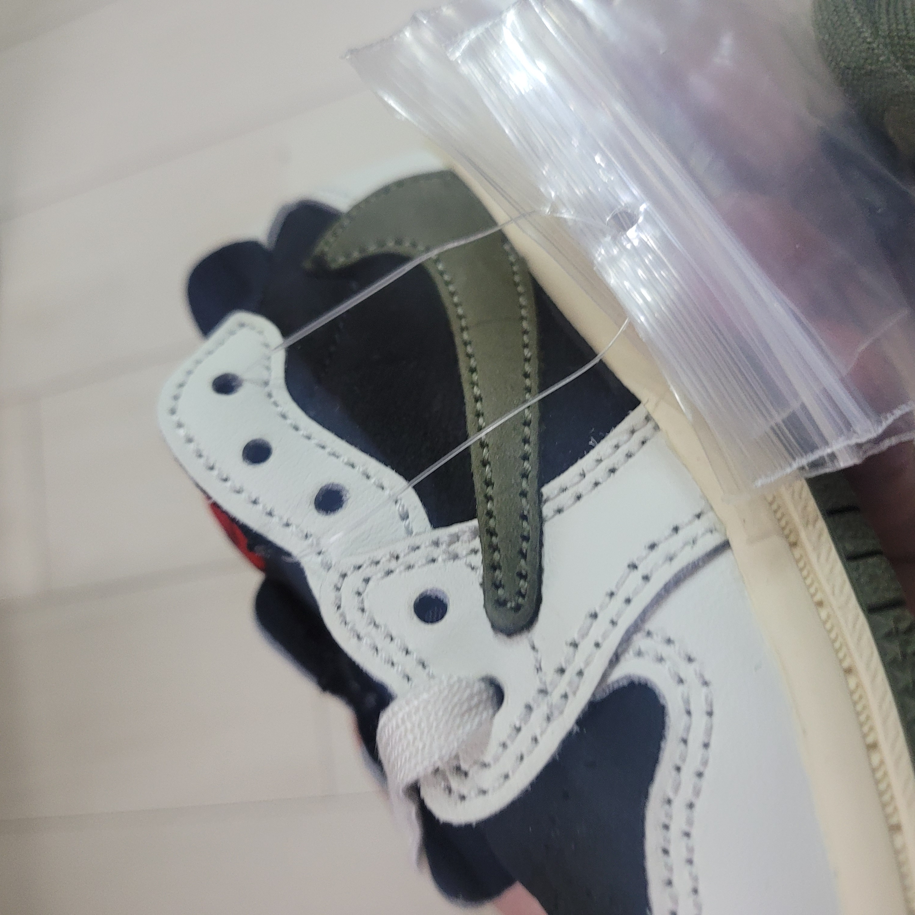 (TD) Jordan 1 x Travis Scott Retro Low OG SP Medium Olive 착용 스타일