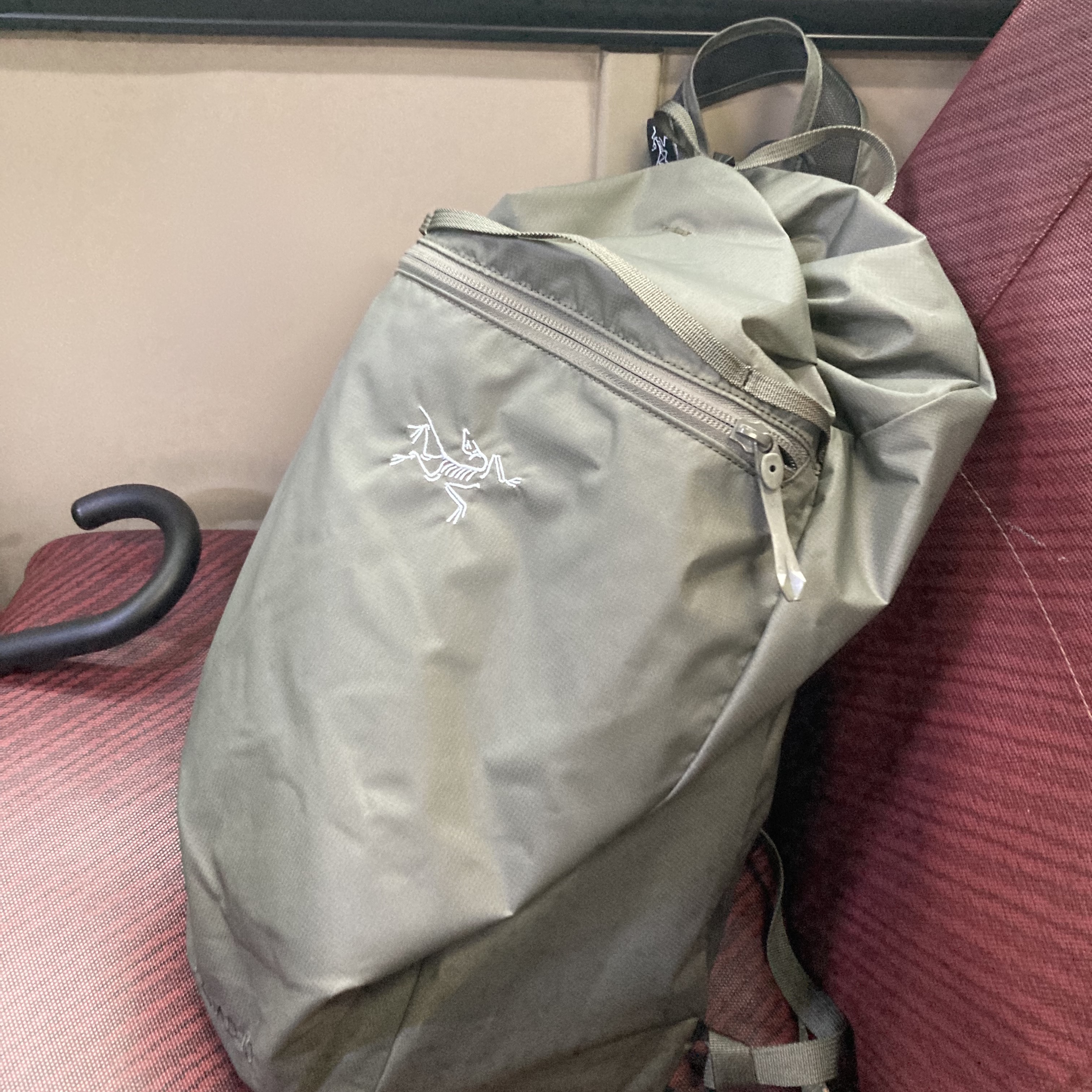 Arc'teryx Heliad 10 Backpack Forage 착용 스타일