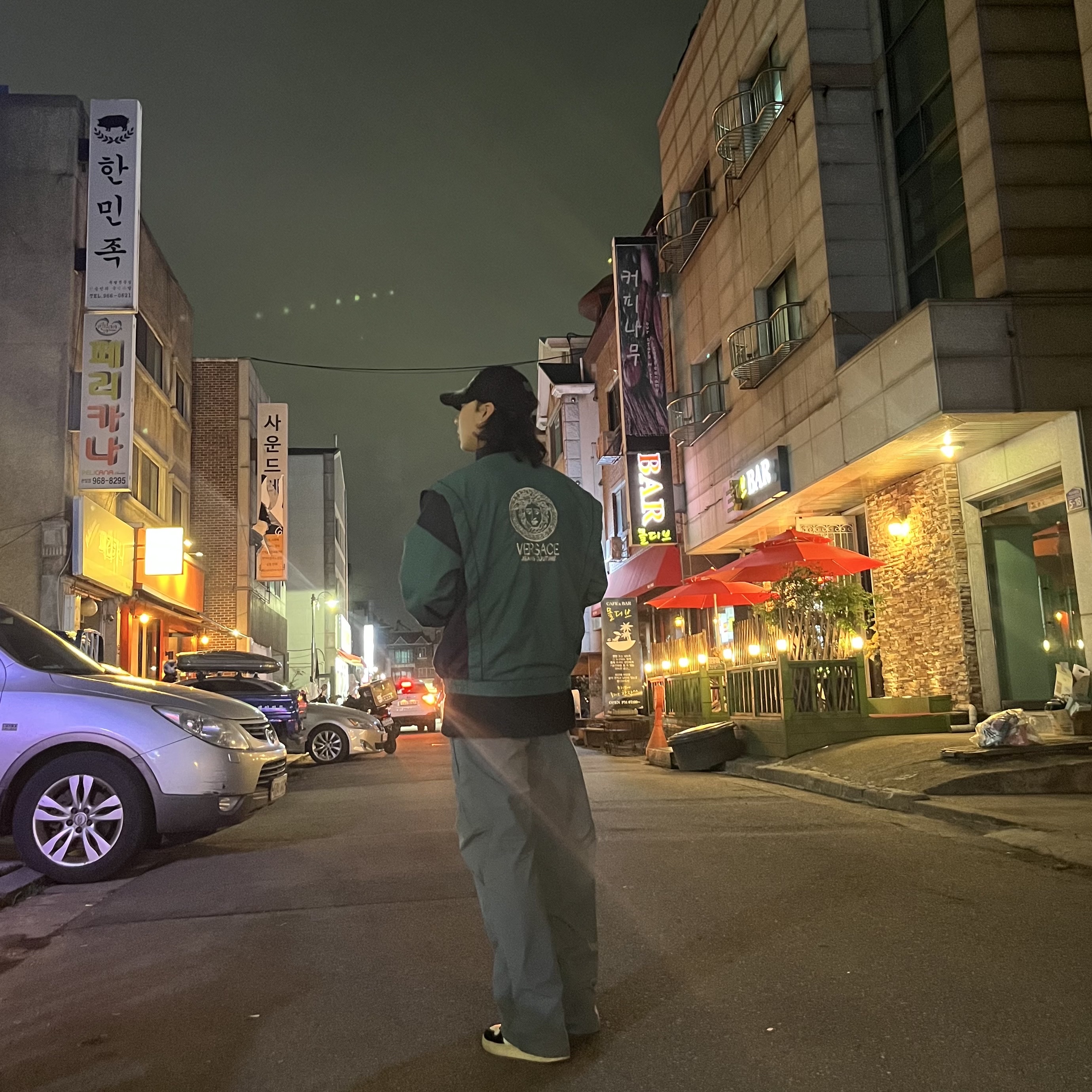 Sansan Gear Cubic Pants Teal - 23SS 착용 스타일 - 2