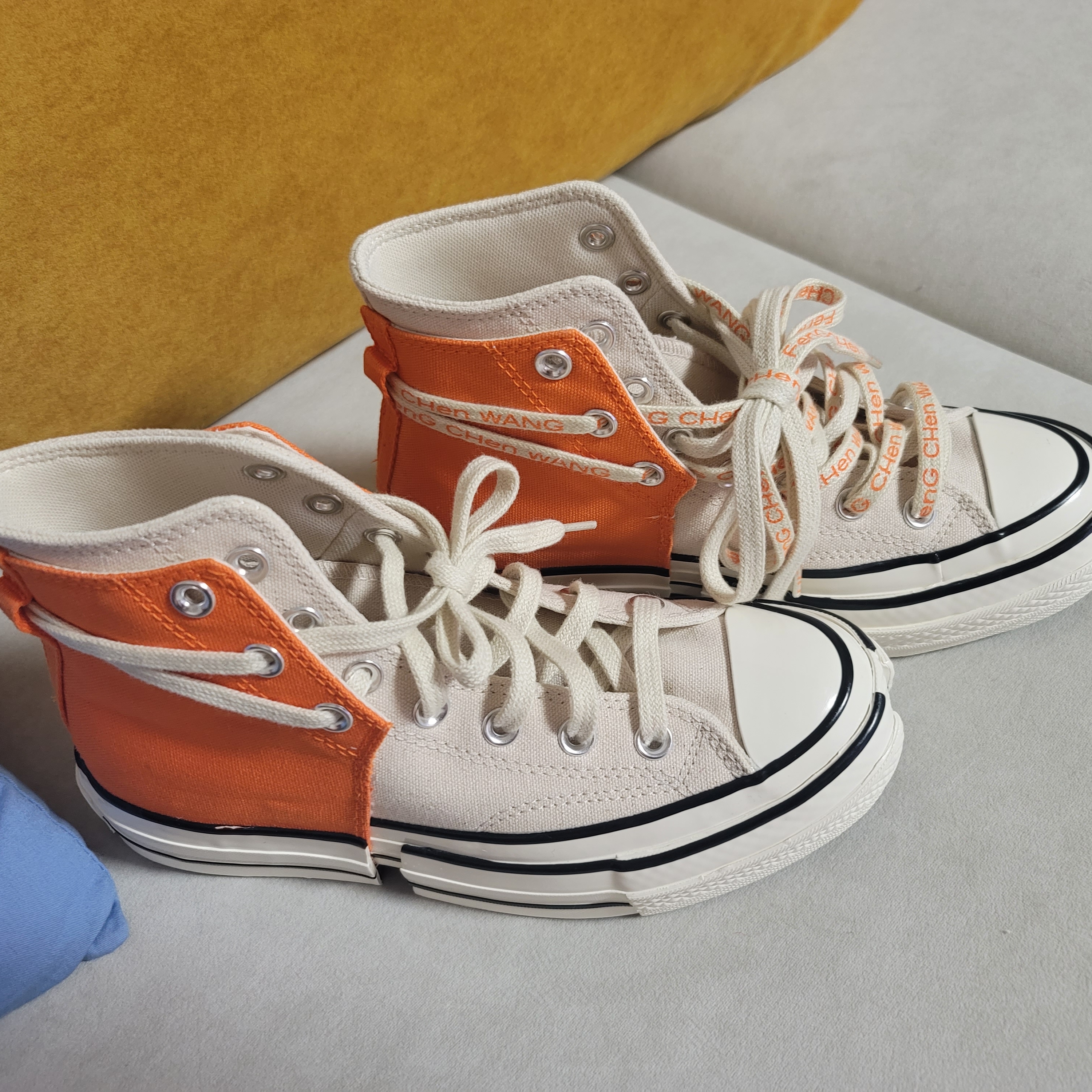 Converse x Feng Chen Wang Chuck 70 2-in-1 Persimmon Orange 착용 스타일