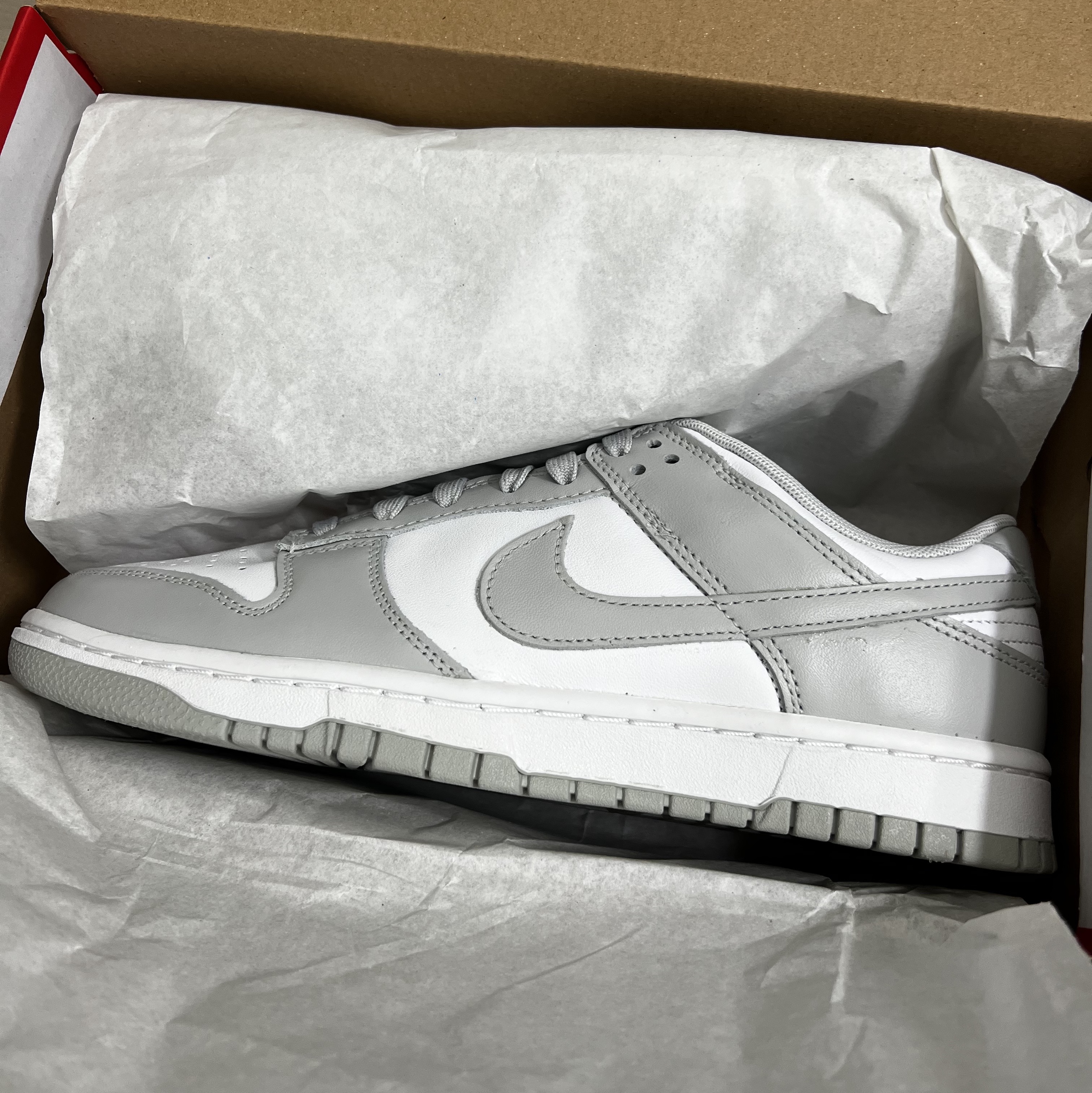 Nike Dunk Low Retro Grey Fog 착용 스타일 - 4