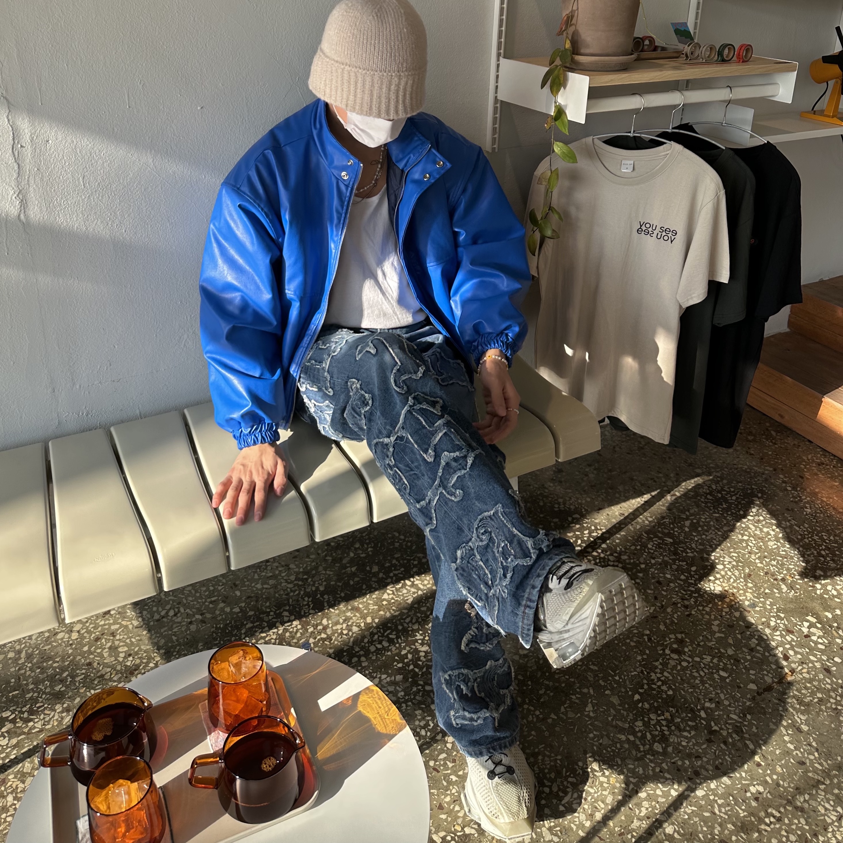 Nike x Matthew M Williams Zoom 004 Stone 착용 스타일