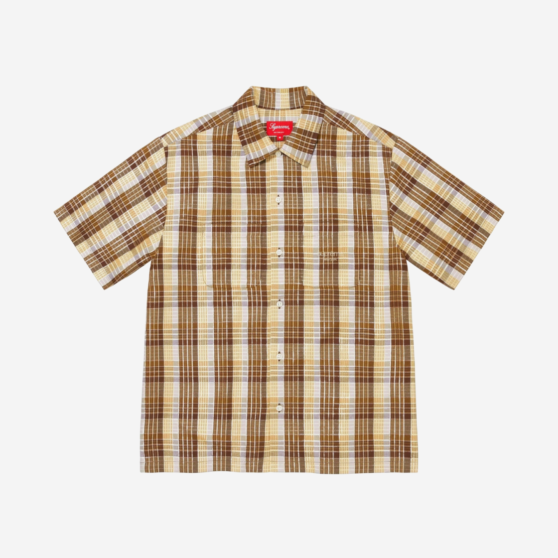 Supreme metallic plaid s/s shirt シャツ｜ファッション 