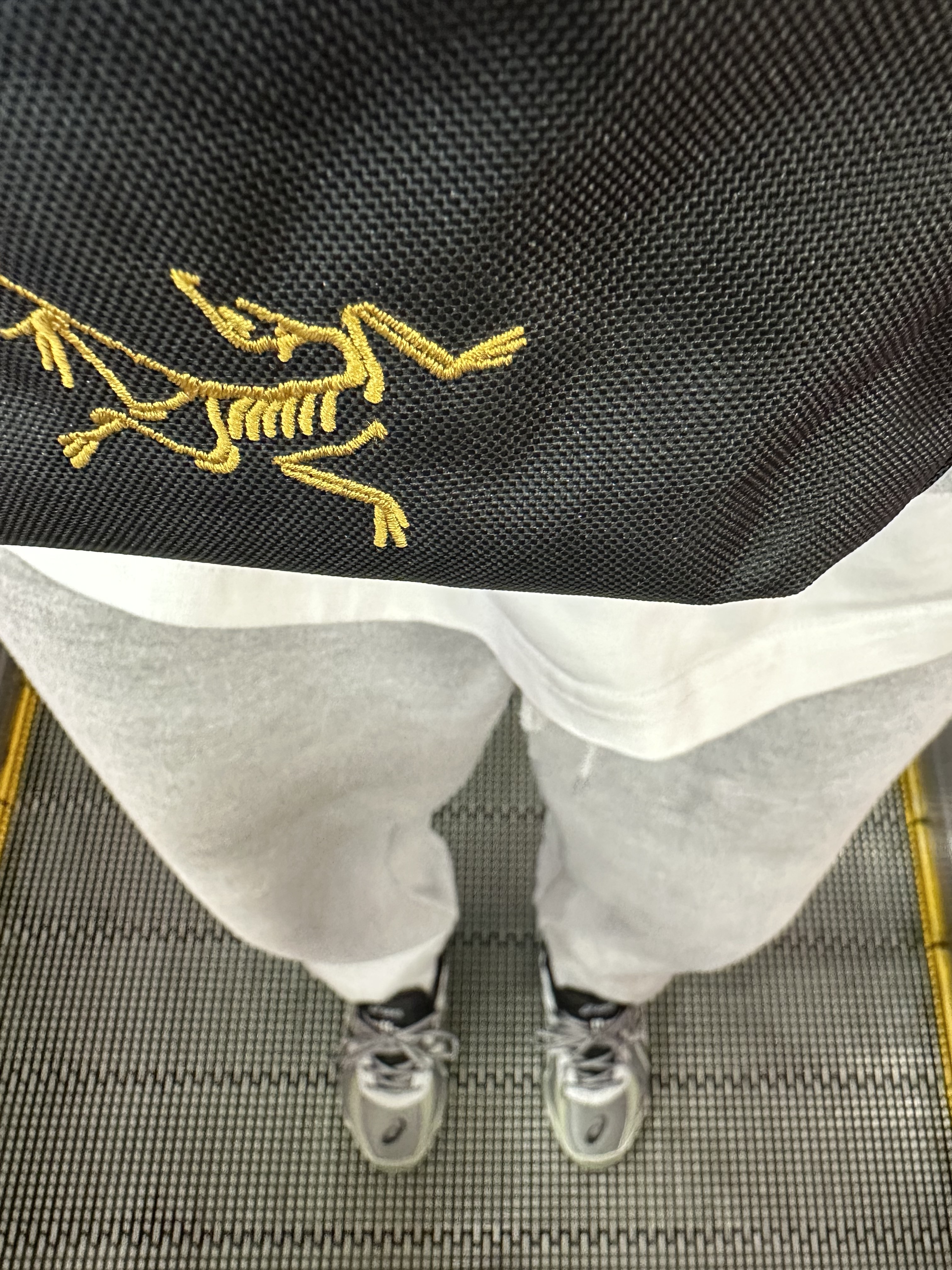 Asics Jog 100 S Sheet Rock - 2E Wide, Arc'teryx Mantis 1 Waistpack Black 착용 스타일