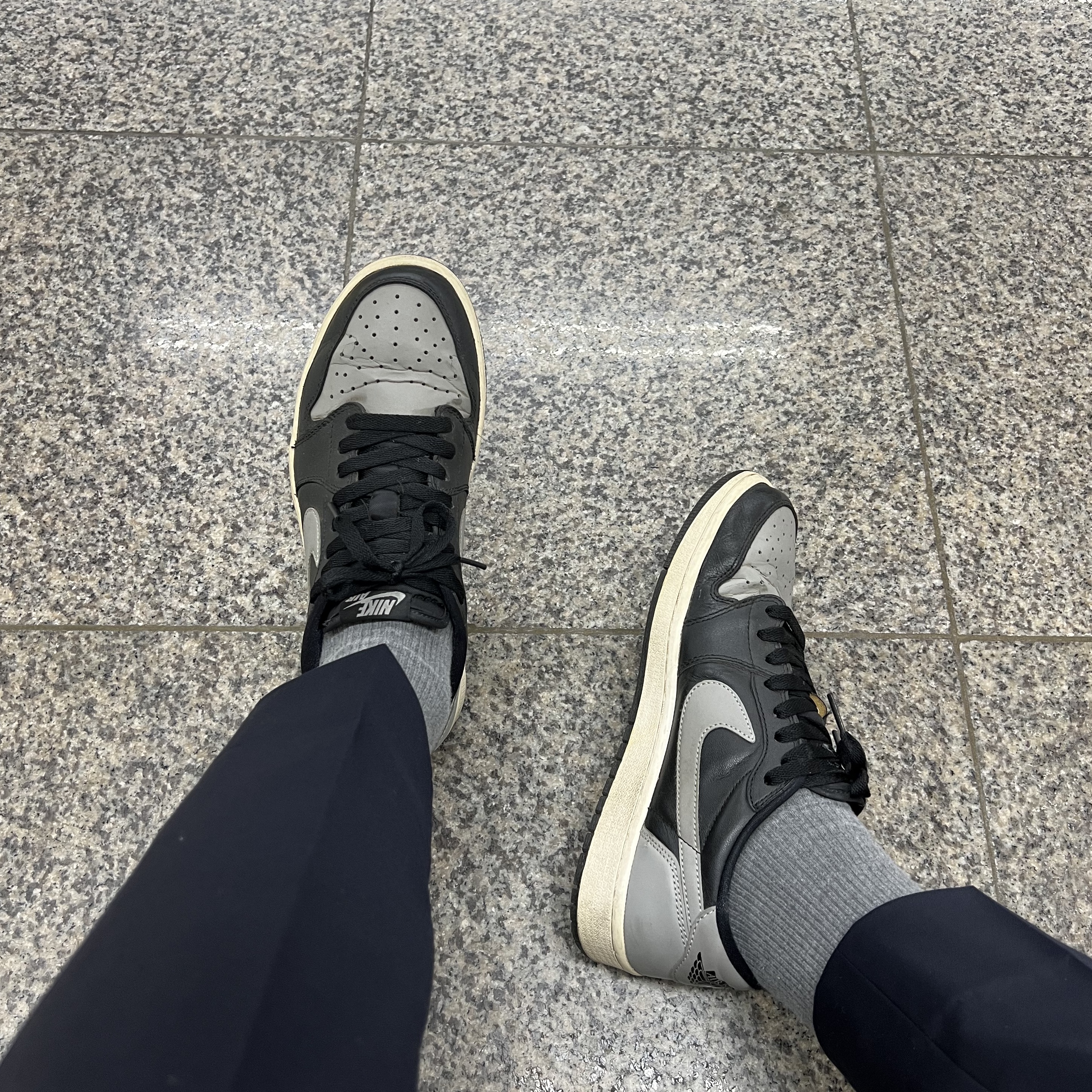 Jordan 1 Retro Low OG Shadow 2015 착용 스타일