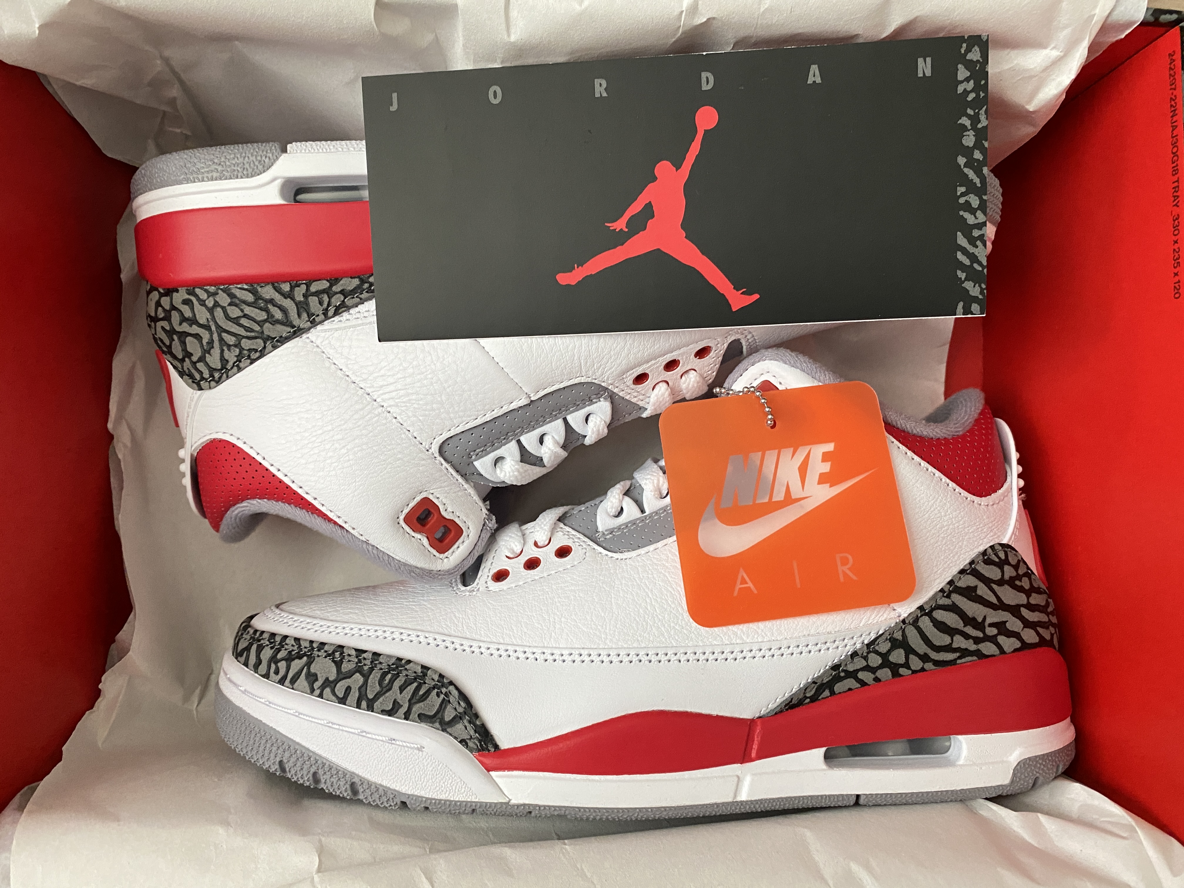 Jordan 3 Retro Fire Red 2022 착용 스타일