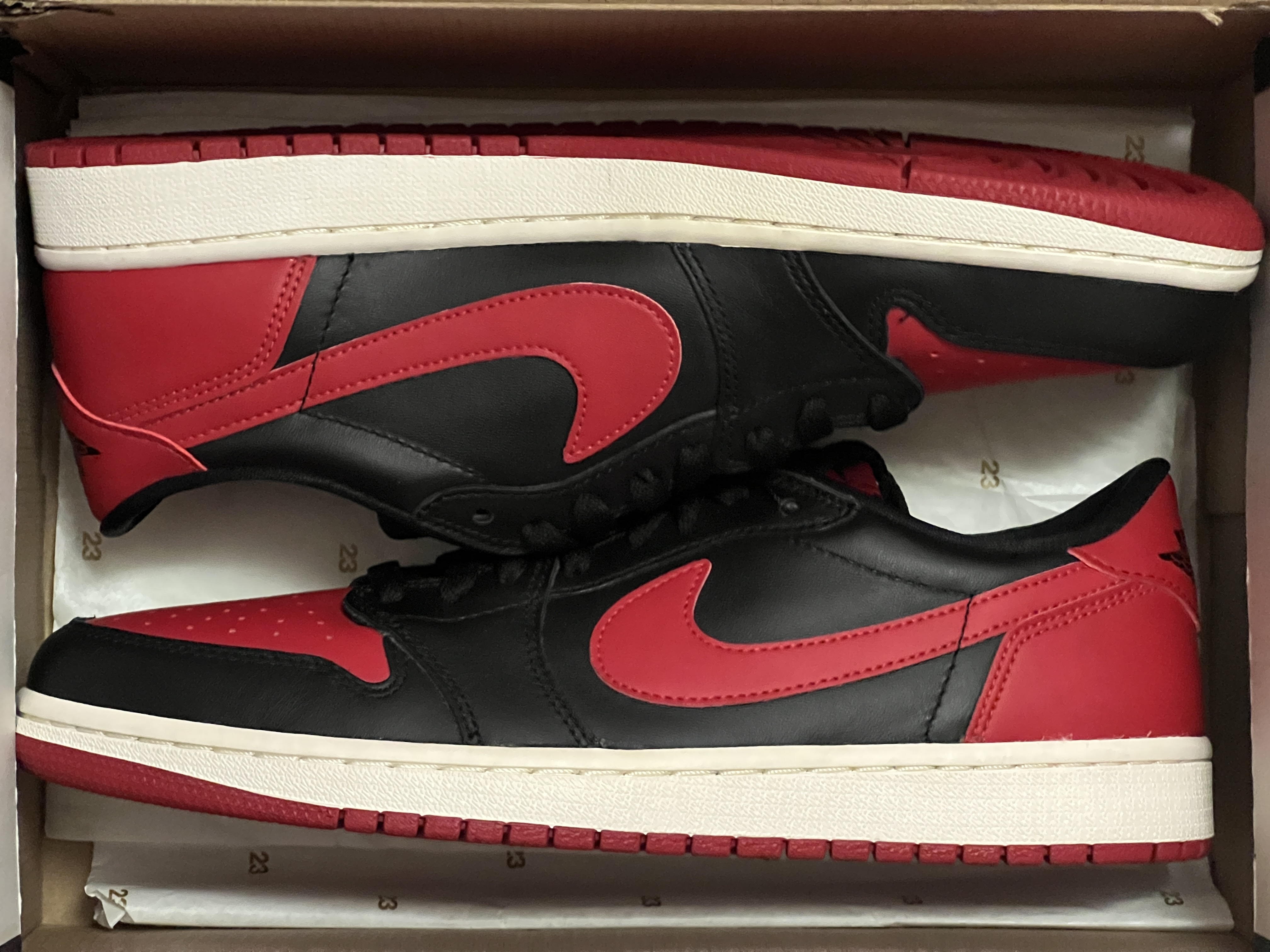 Jordan 1 Retro Low OG Bred 2015 착용 스타일
