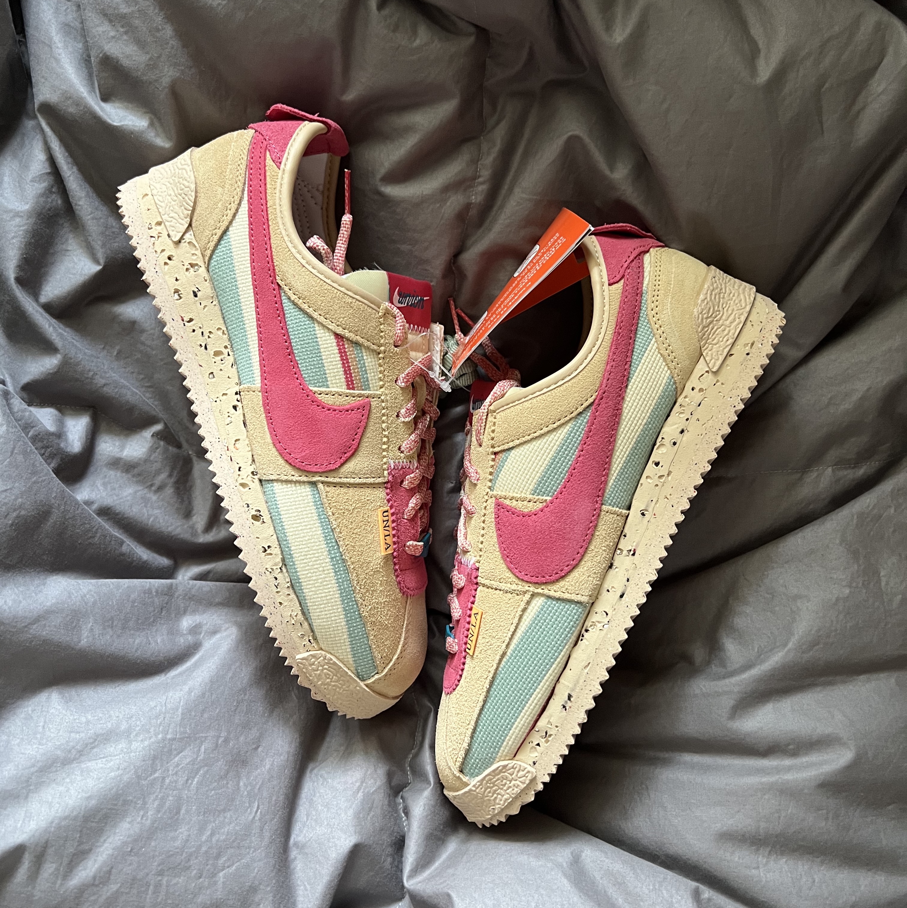 Nike x Union Cortez SP Sesame 착용 스타일