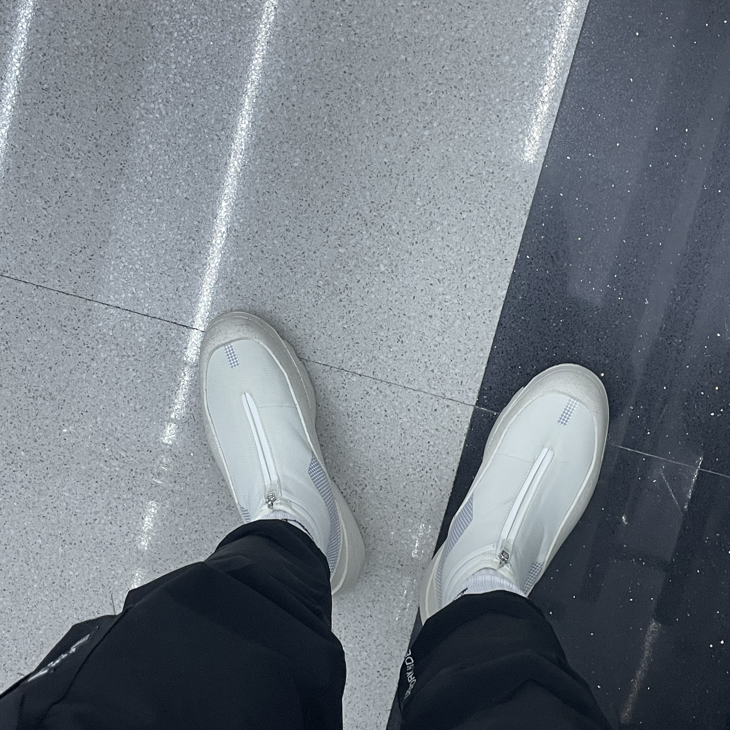 Converse x A-Cold-Wall Geo Forma Boot Lily White 착용 스타일