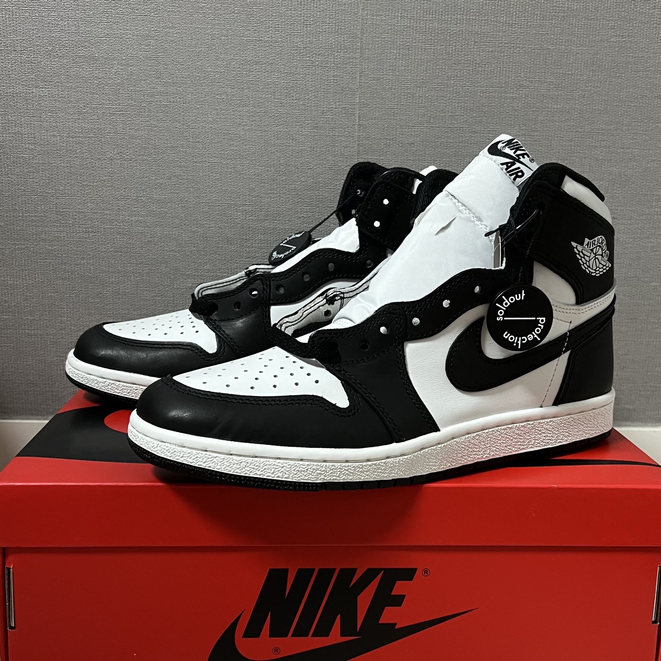 Jordan 1 High 85 Black White 착용 스타일