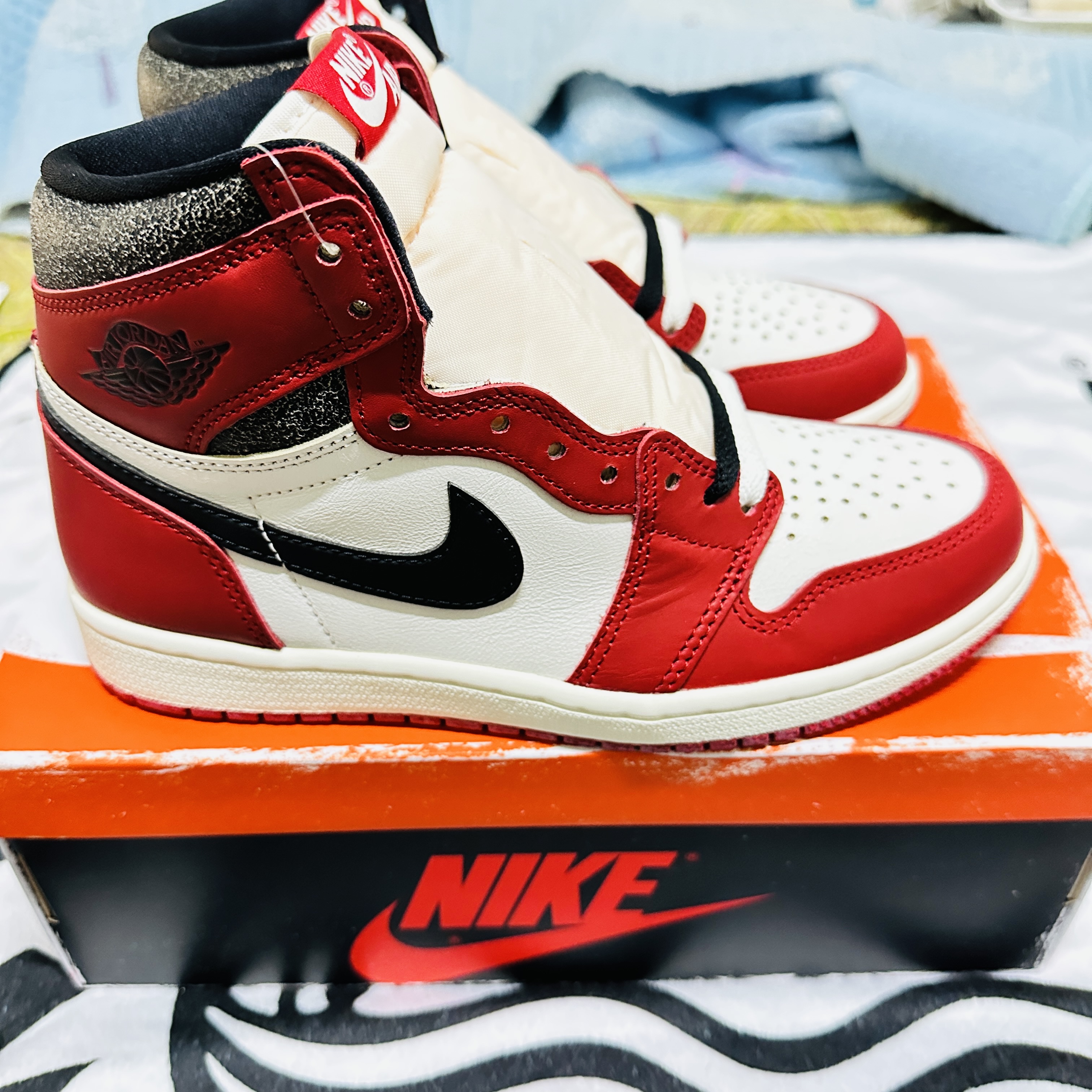 Jordan 1 Retro High OG Chicago 2022 착용 스타일 - 5