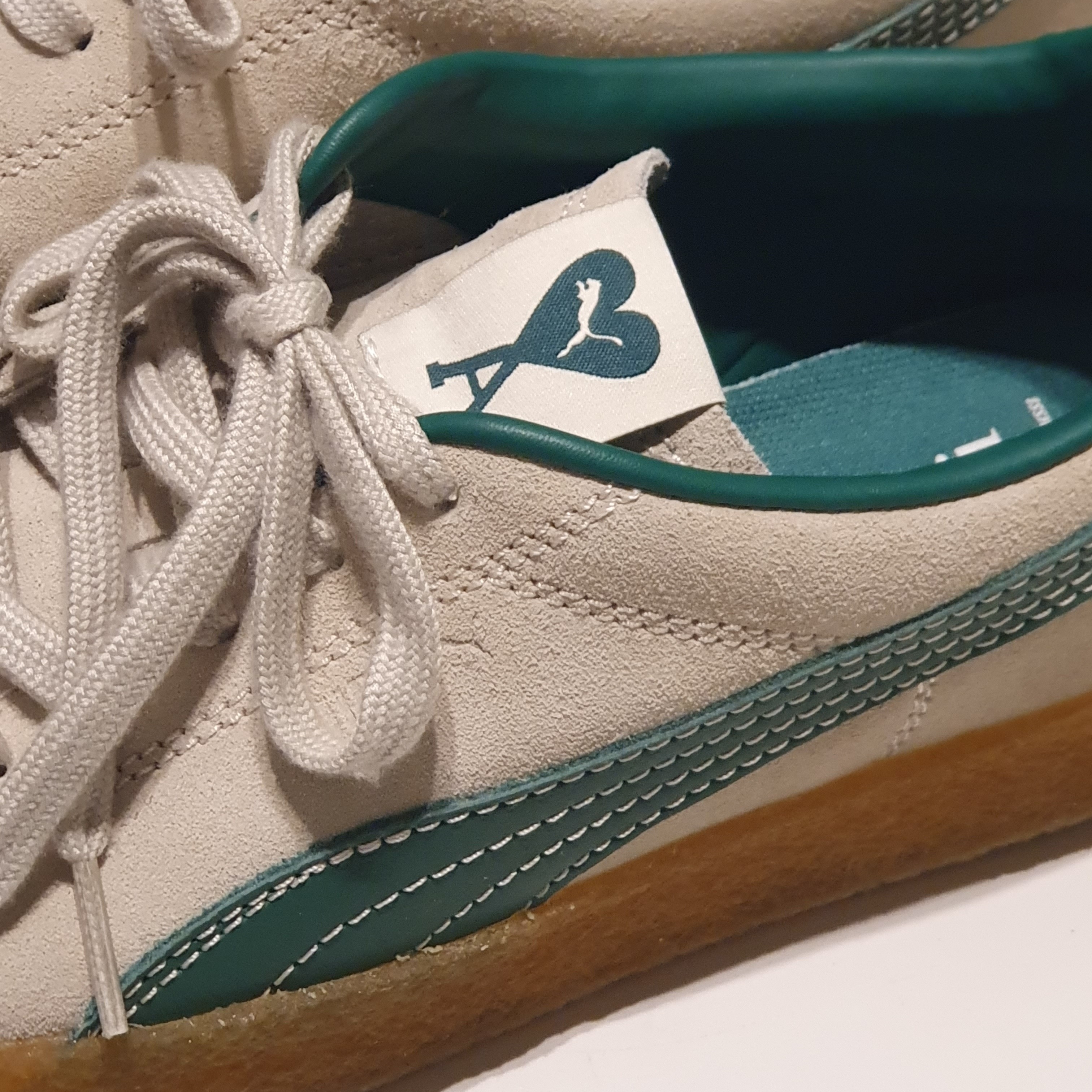 Puma x AMI Suede Crepe Pristine 착용 스타일 - 1
