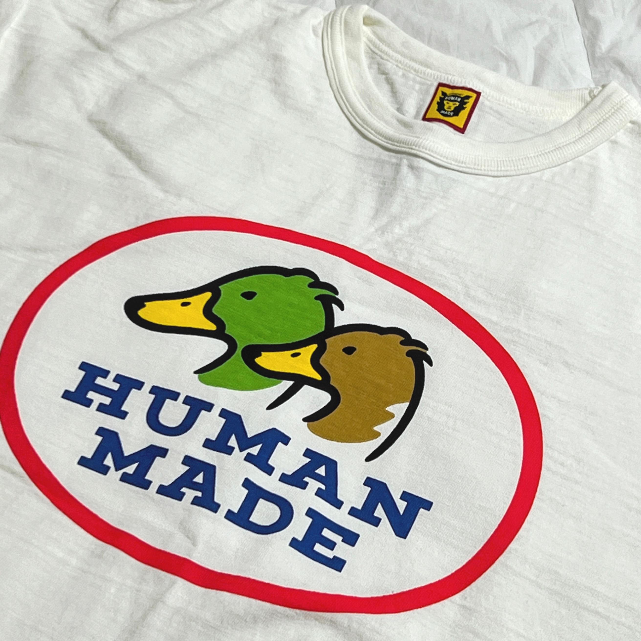 Human Made Graphic T-Shirt #05 White 착용 스타일