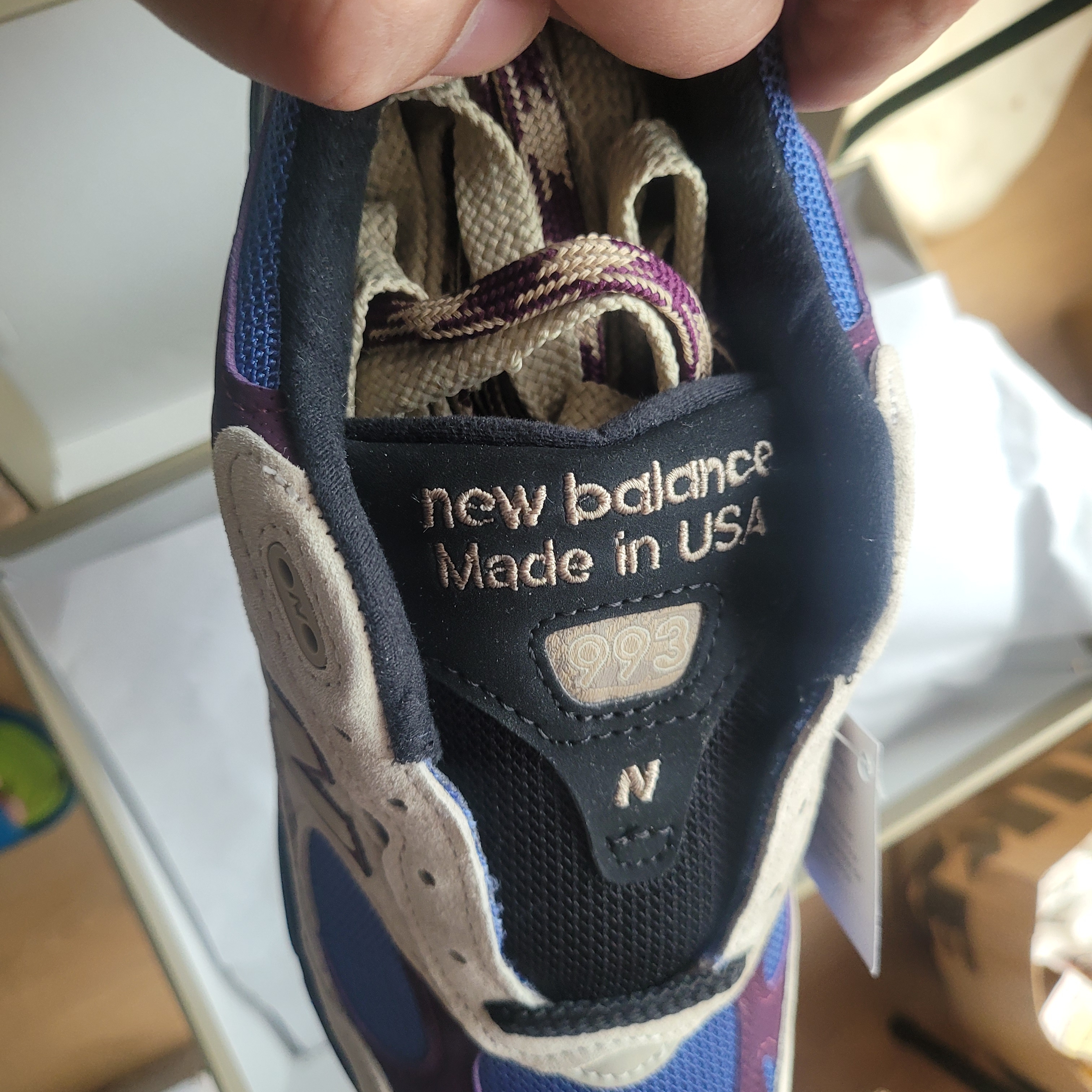New Balance x Aime Leon Dore 993 Made in USA Taupe 착용 스타일