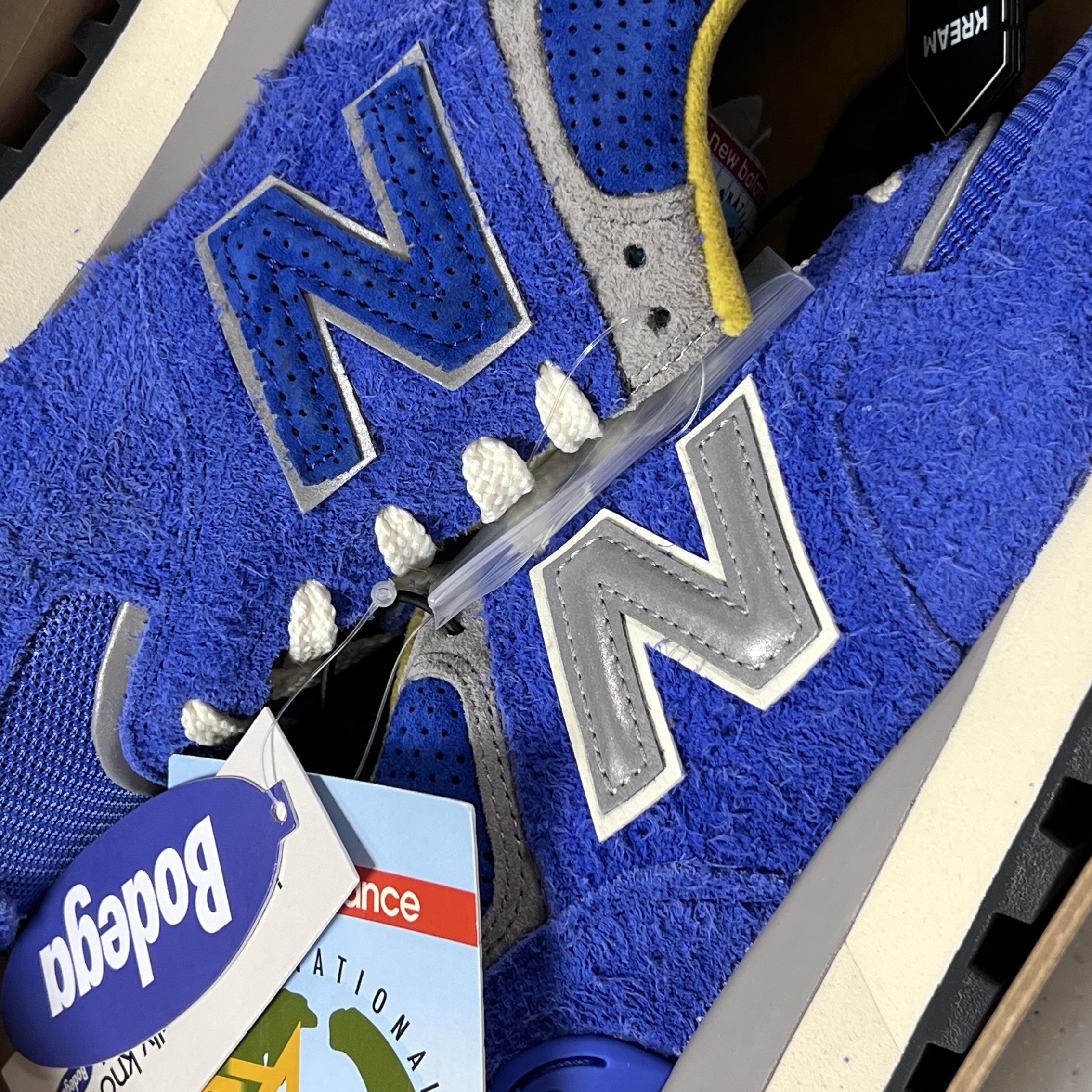 New Balance x Bodega 574 Legacy Departure 착용 스타일