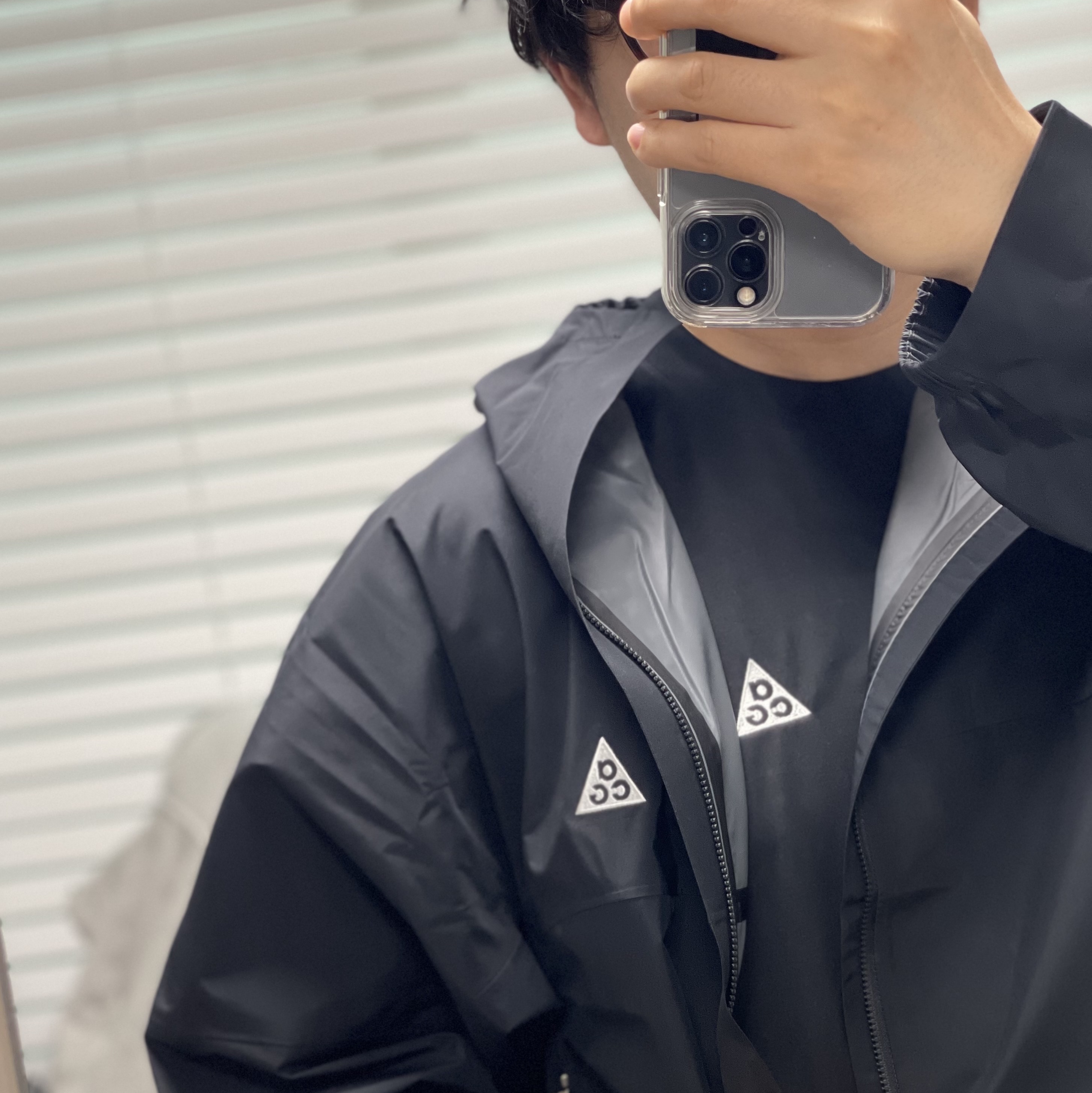 Nike ACG Storm-Fit ADV Cascade Rains Full Zip Jacket Black - Asia, Arc'teryx Gamma Quick Dry Pants Black 착용 스타일 - 3