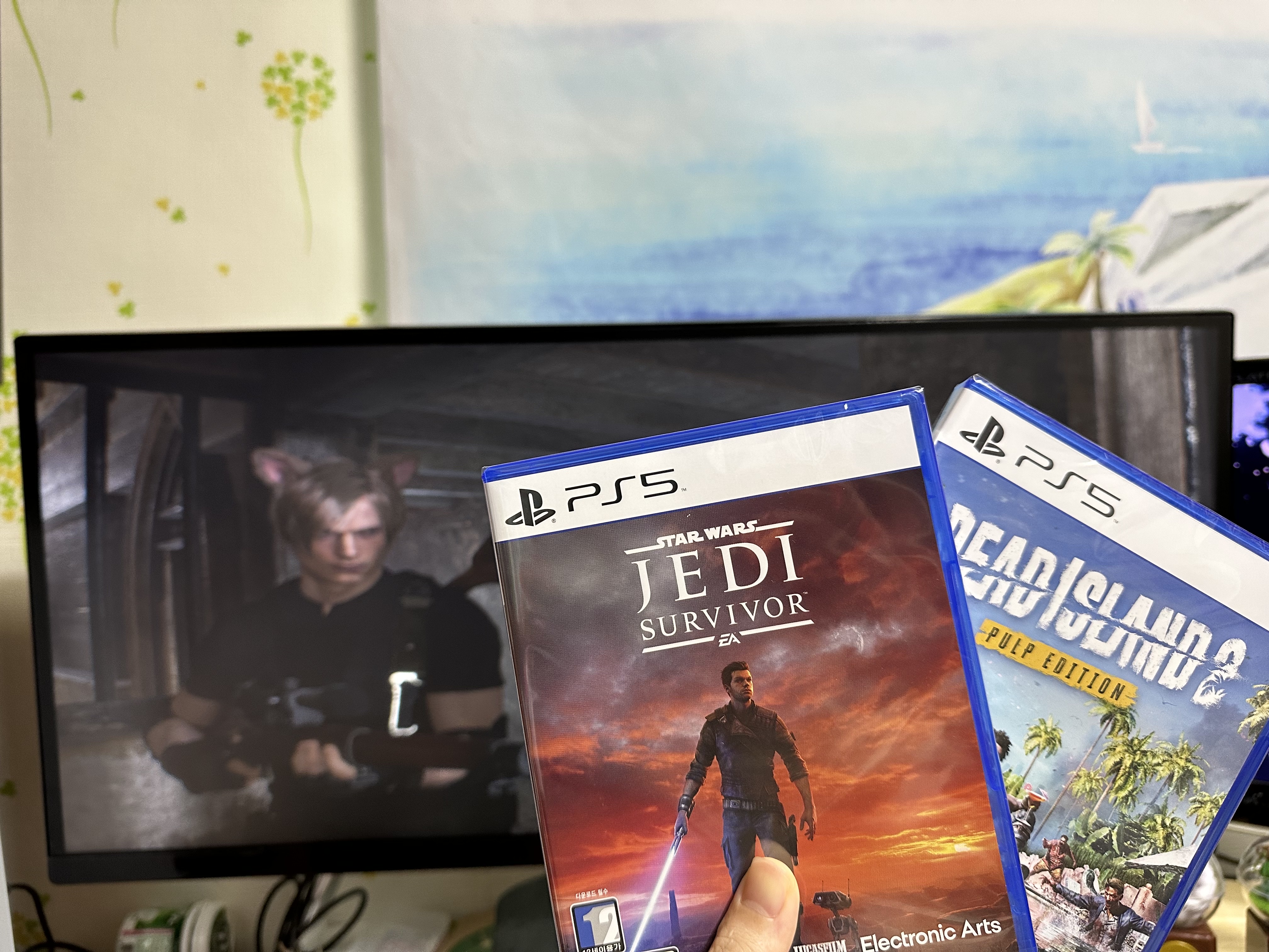 Playstation 5 Blu-ray Edition (SIEK 220V) 착용 스타일