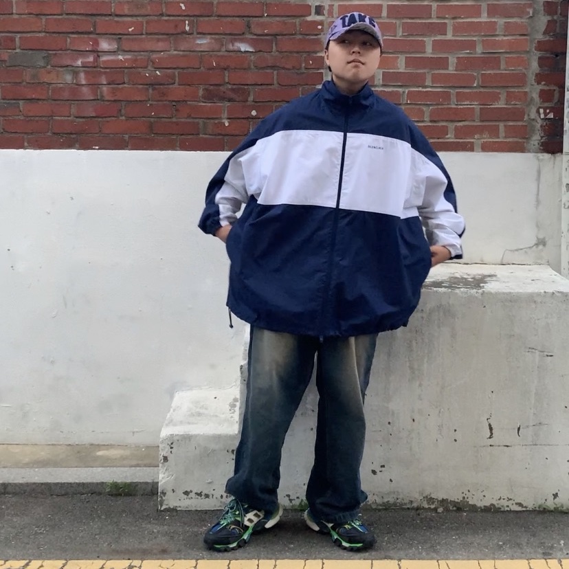 Balenciaga Track Sneakers Green White Blue 2019 착용 스타일 - 2